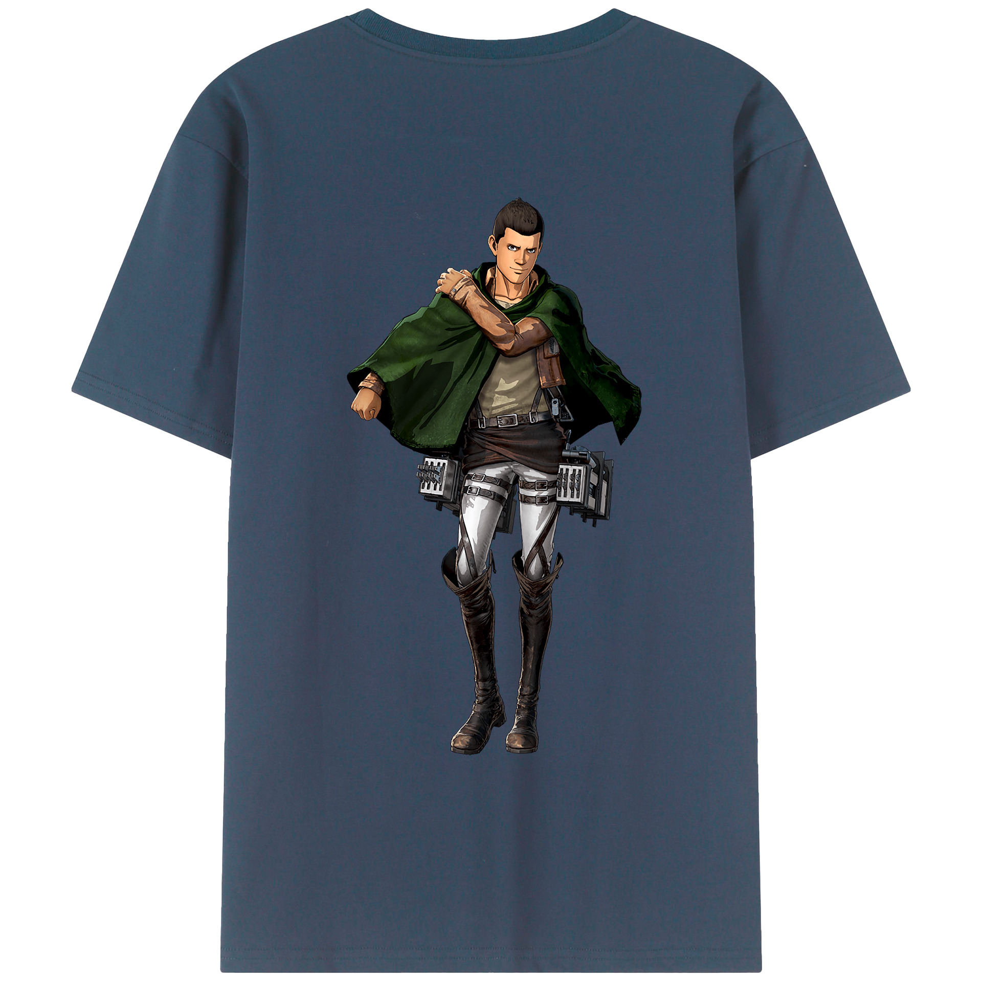 （画像用） 進撃の巨人 Attack on Titan レディース半袖Tシャツ(バックプリント)