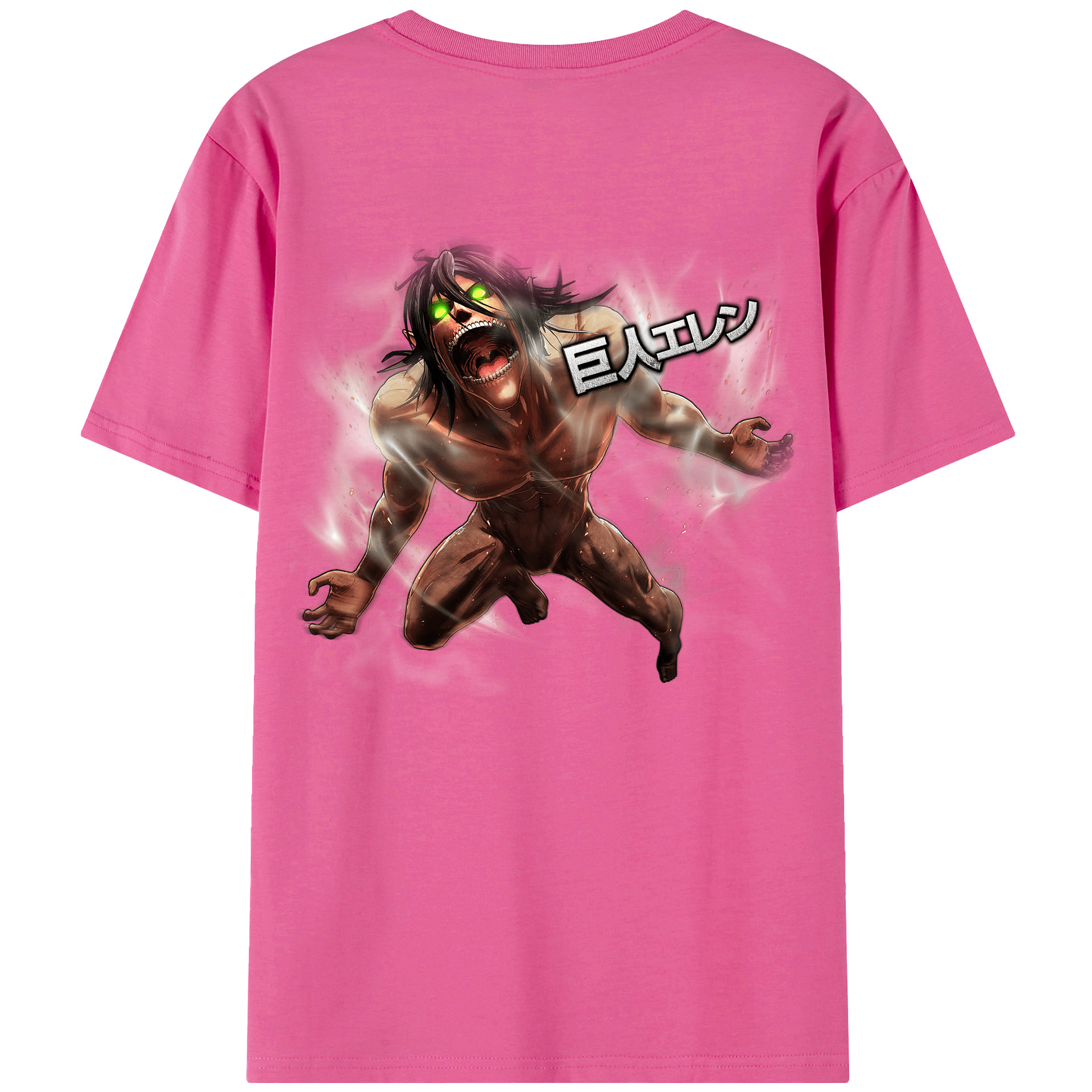 （画像用） 進撃の巨人 Attack on Titan レディース半袖Tシャツ(バックプリント)
