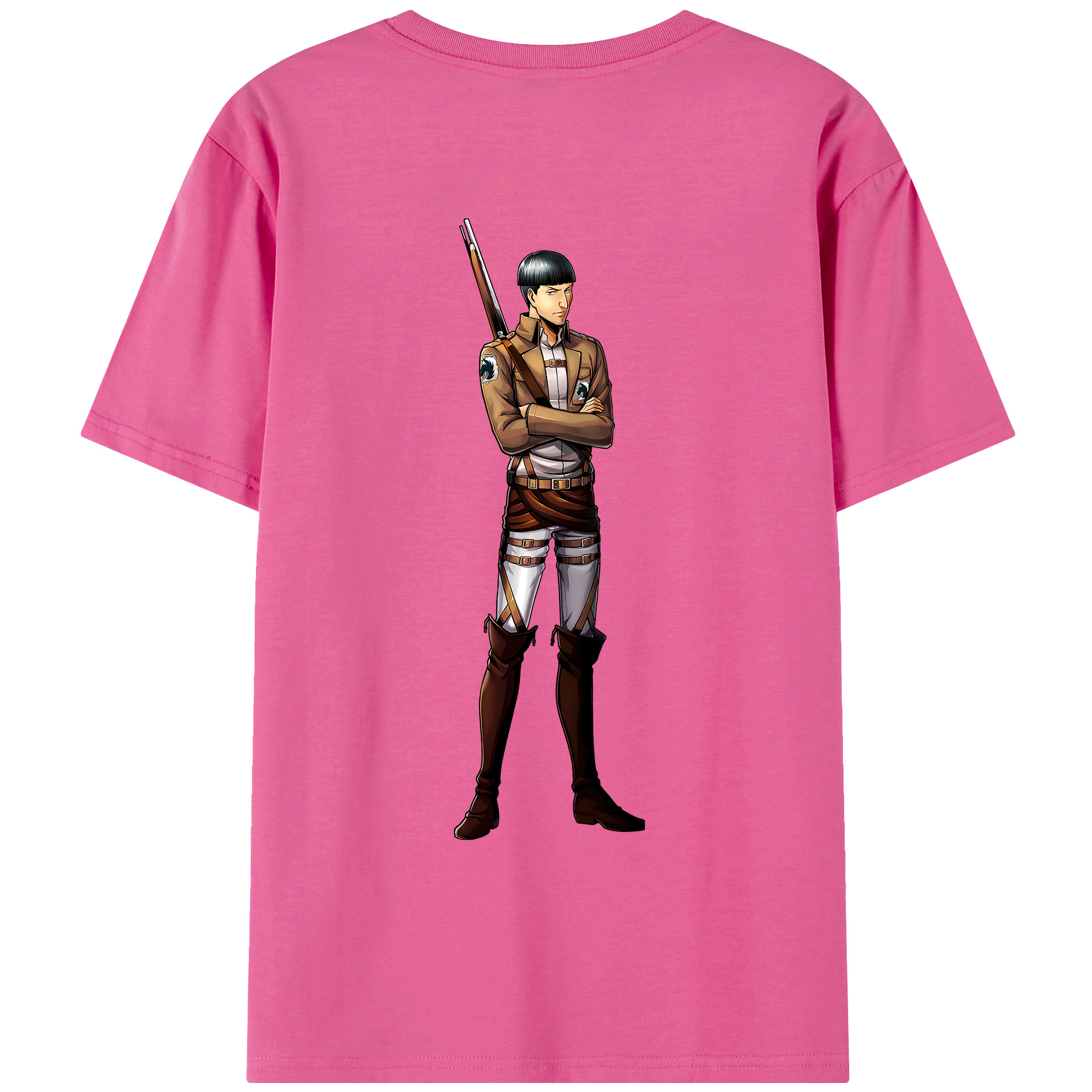 （画像用） 進撃の巨人 Attack on Titan レディース半袖Tシャツ(バックプリント)