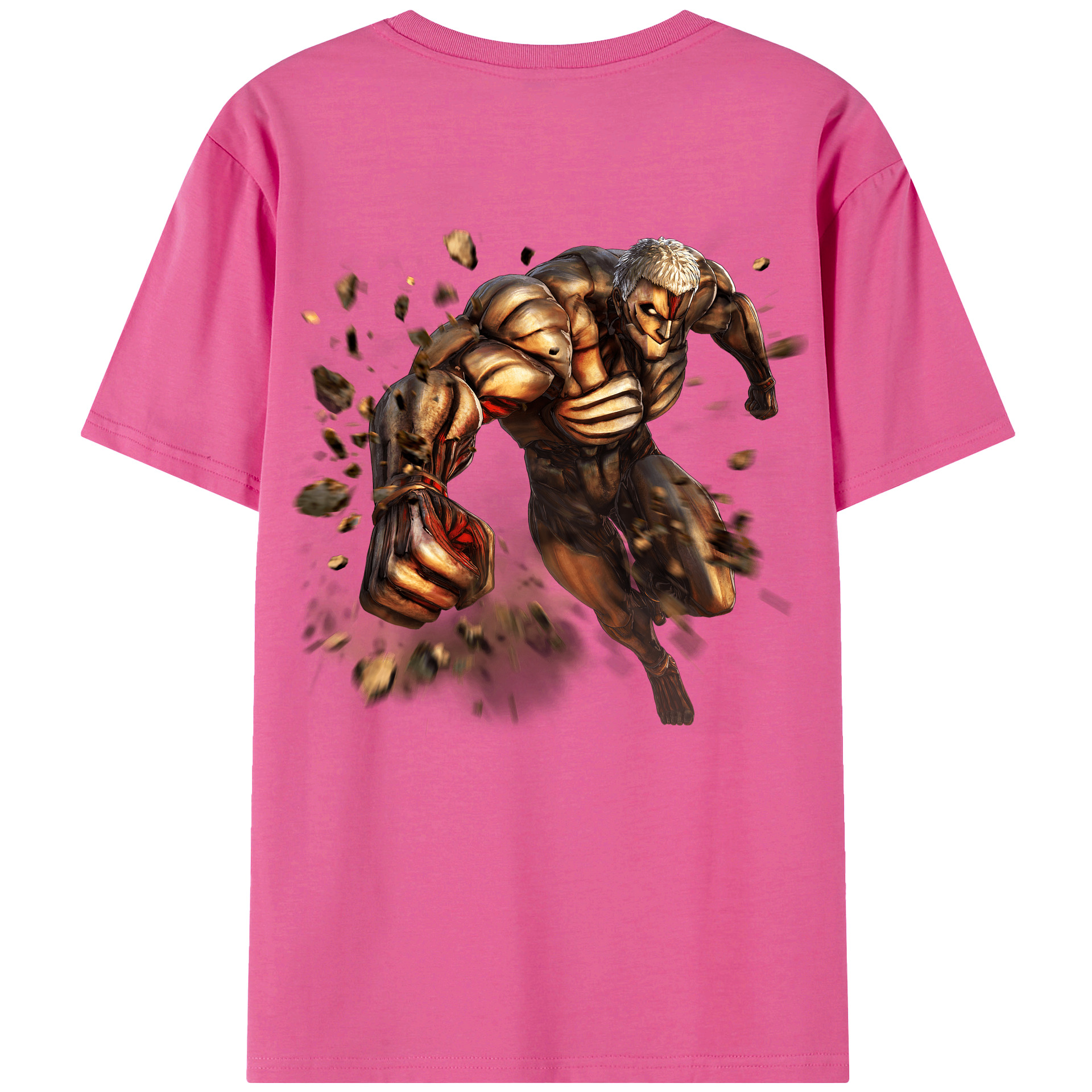 （画像用） 進撃の巨人 Attack on Titan レディース半袖Tシャツ(バックプリント)