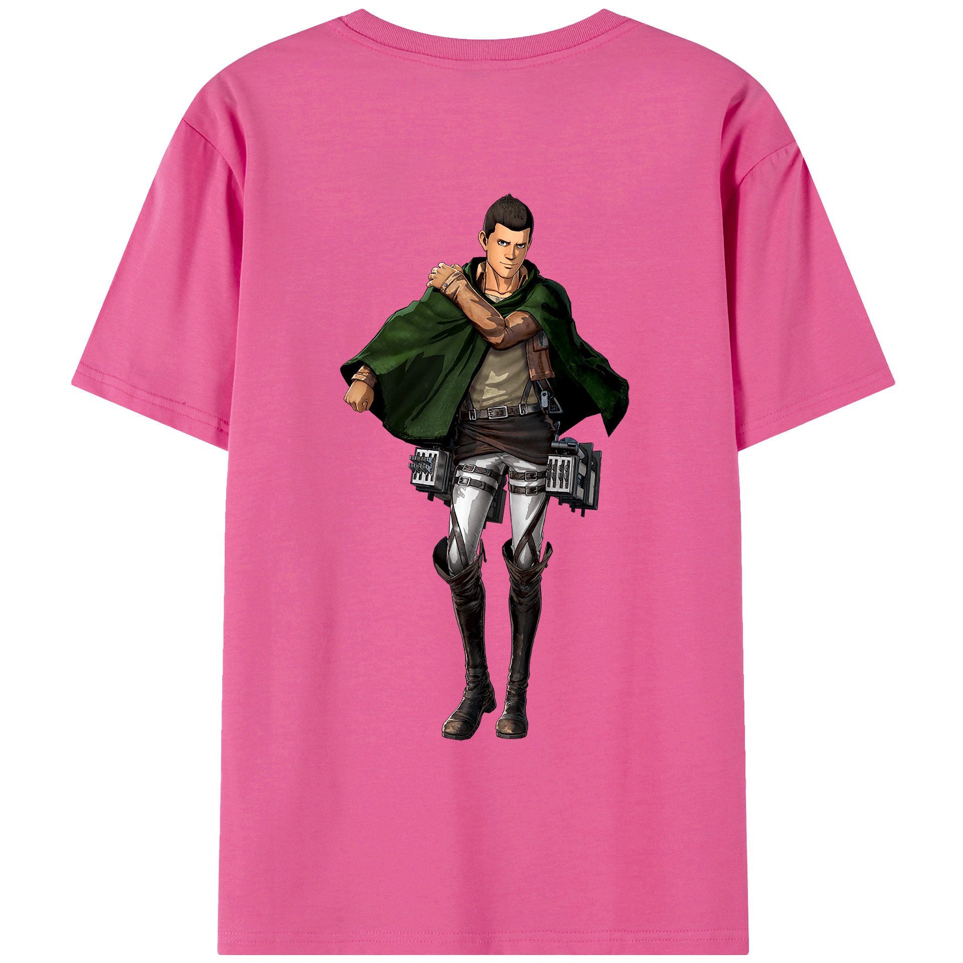 （画像用） 進撃の巨人 Attack on Titan レディース半袖Tシャツ(バックプリント)