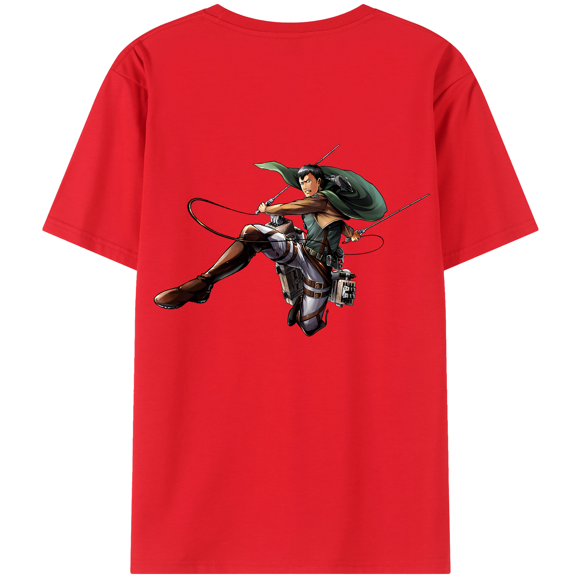 （画像用） 進撃の巨人 ベルトルト・フーバー Attack on Titan Bertholdt Hoover レディース半袖Tシャツ(バックプリント)