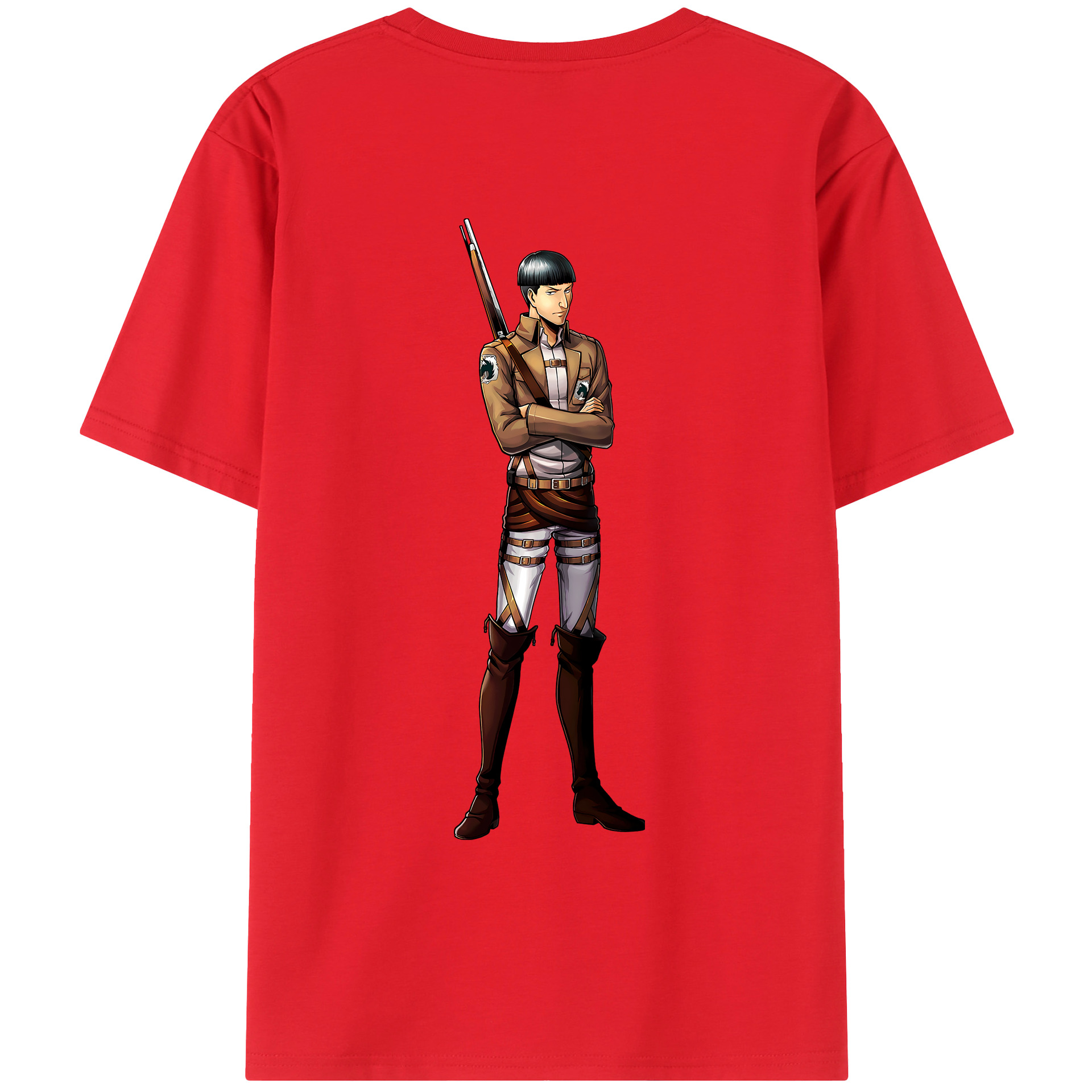 （画像用） 進撃の巨人 Attack on Titan レディース半袖Tシャツ(バックプリント)