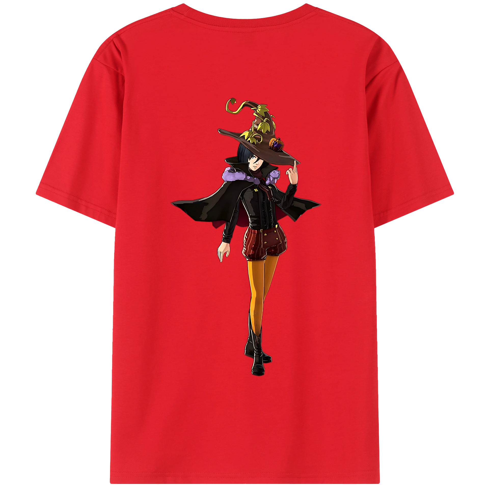 （画像用） 進撃の巨人 ミカサ·アッカーマン Attack on Titan Mikasa Ackerman レディース半袖Tシャツ(バックプリント)