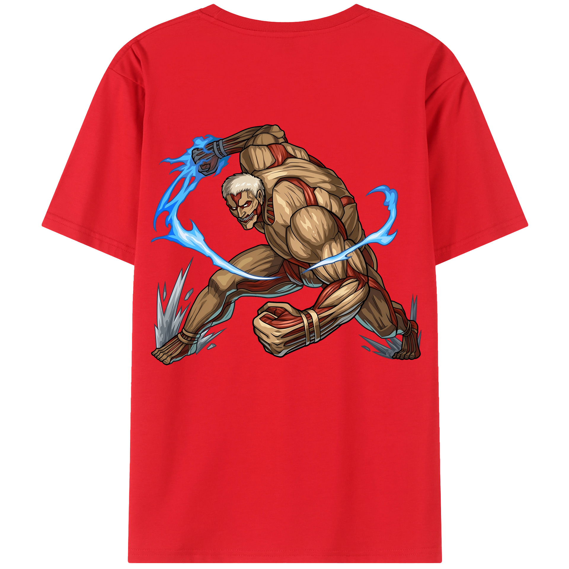 （画像用） 進撃の巨人 Attack on Titan レディース半袖Tシャツ(バックプリント)