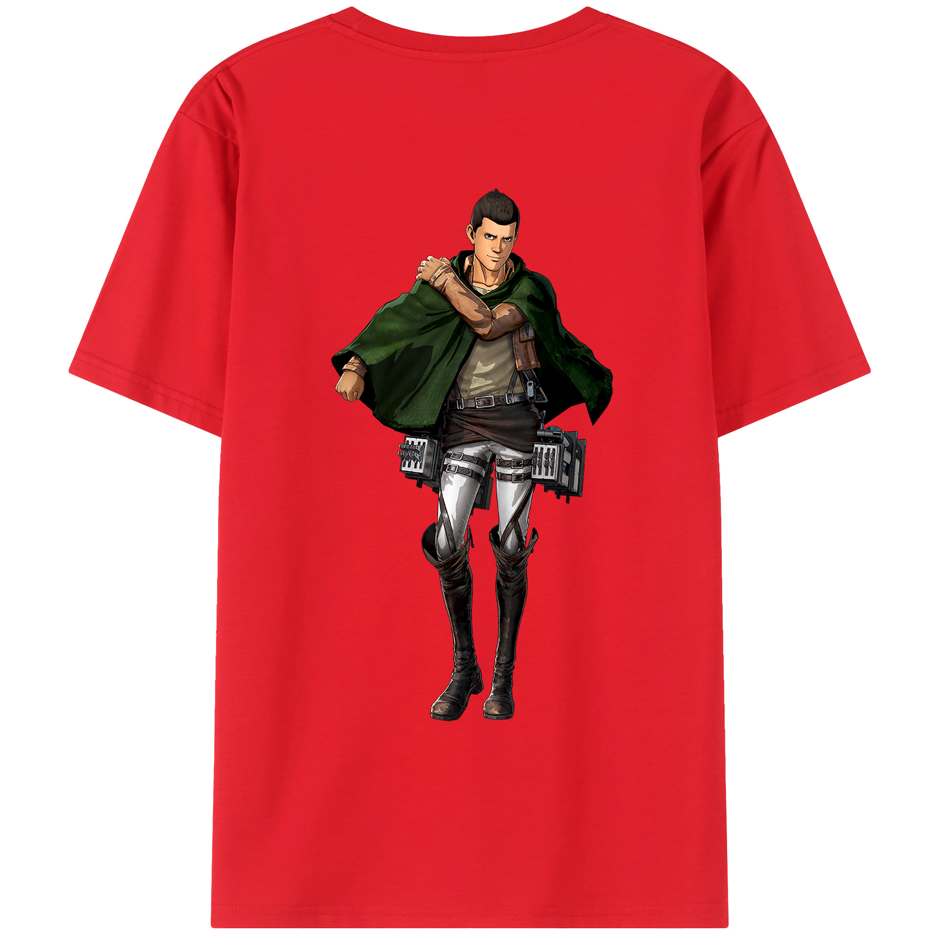 （画像用） 進撃の巨人 Attack on Titan レディース半袖Tシャツ(バックプリント)