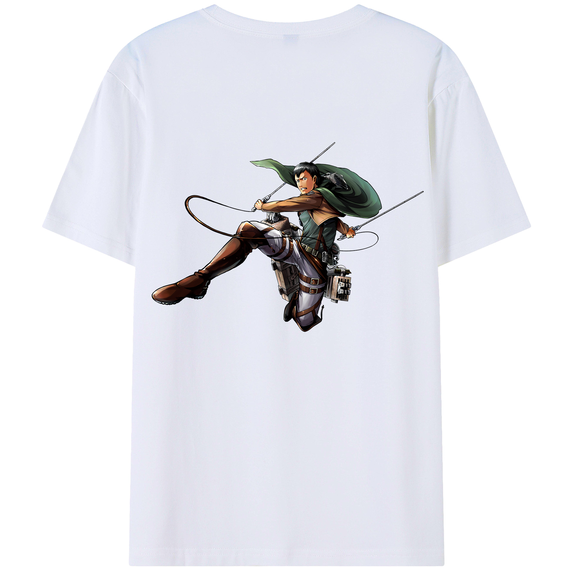 （画像用） 進撃の巨人 ベルトルト・フーバー Attack on Titan Bertholdt Hoover レディース半袖Tシャツ(バックプリント)