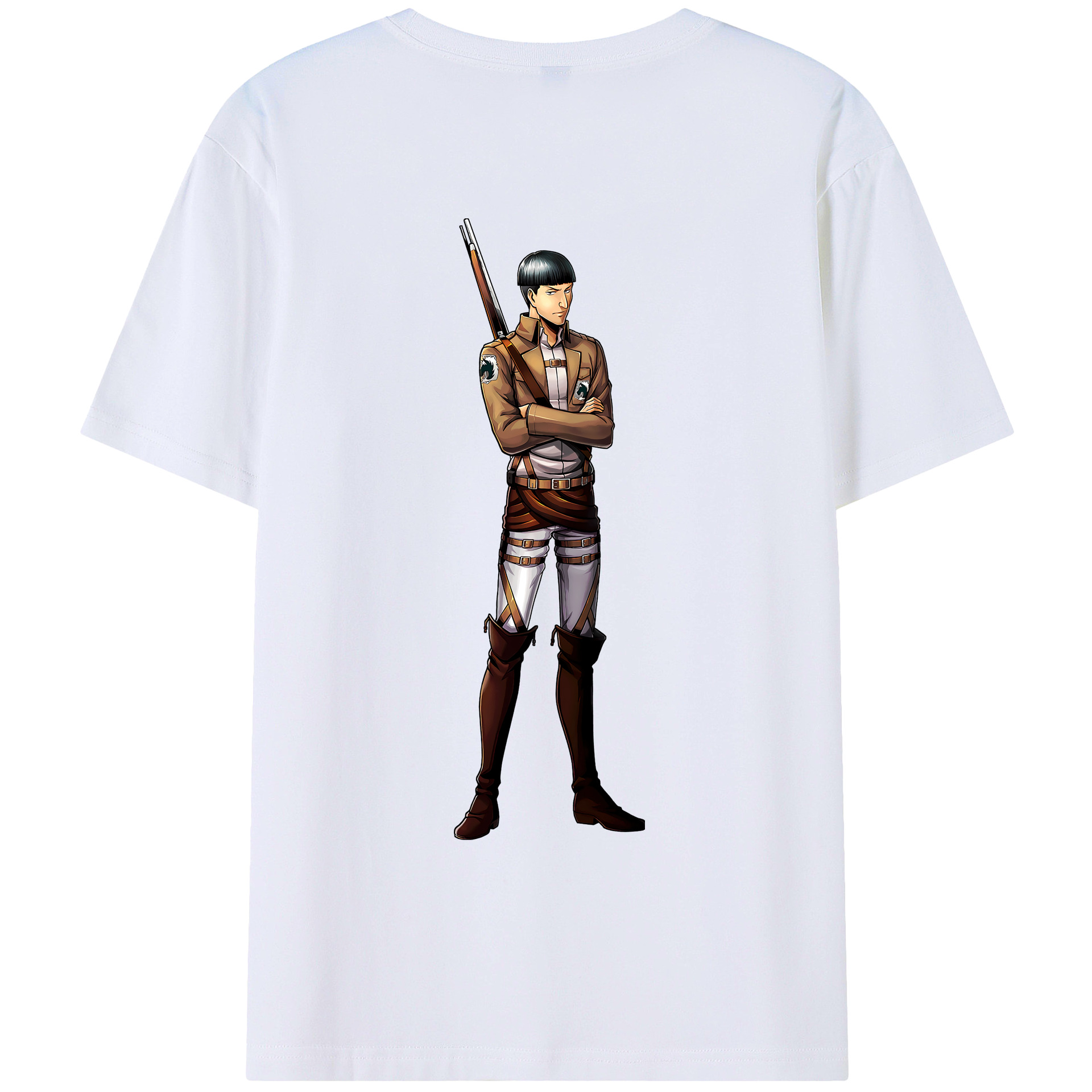 （画像用） 進撃の巨人 Attack on Titan レディース半袖Tシャツ(バックプリント)