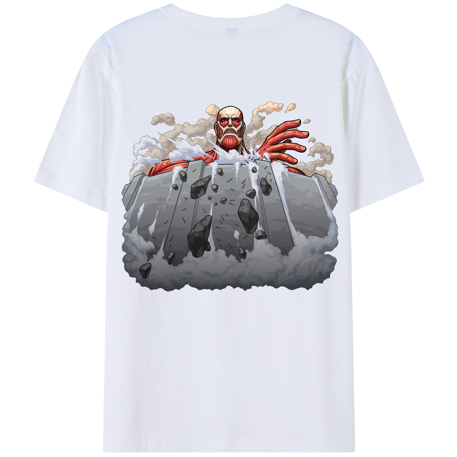 （画像用） 進撃の巨人 Attack on Titan レディース半袖Tシャツ(バックプリント)