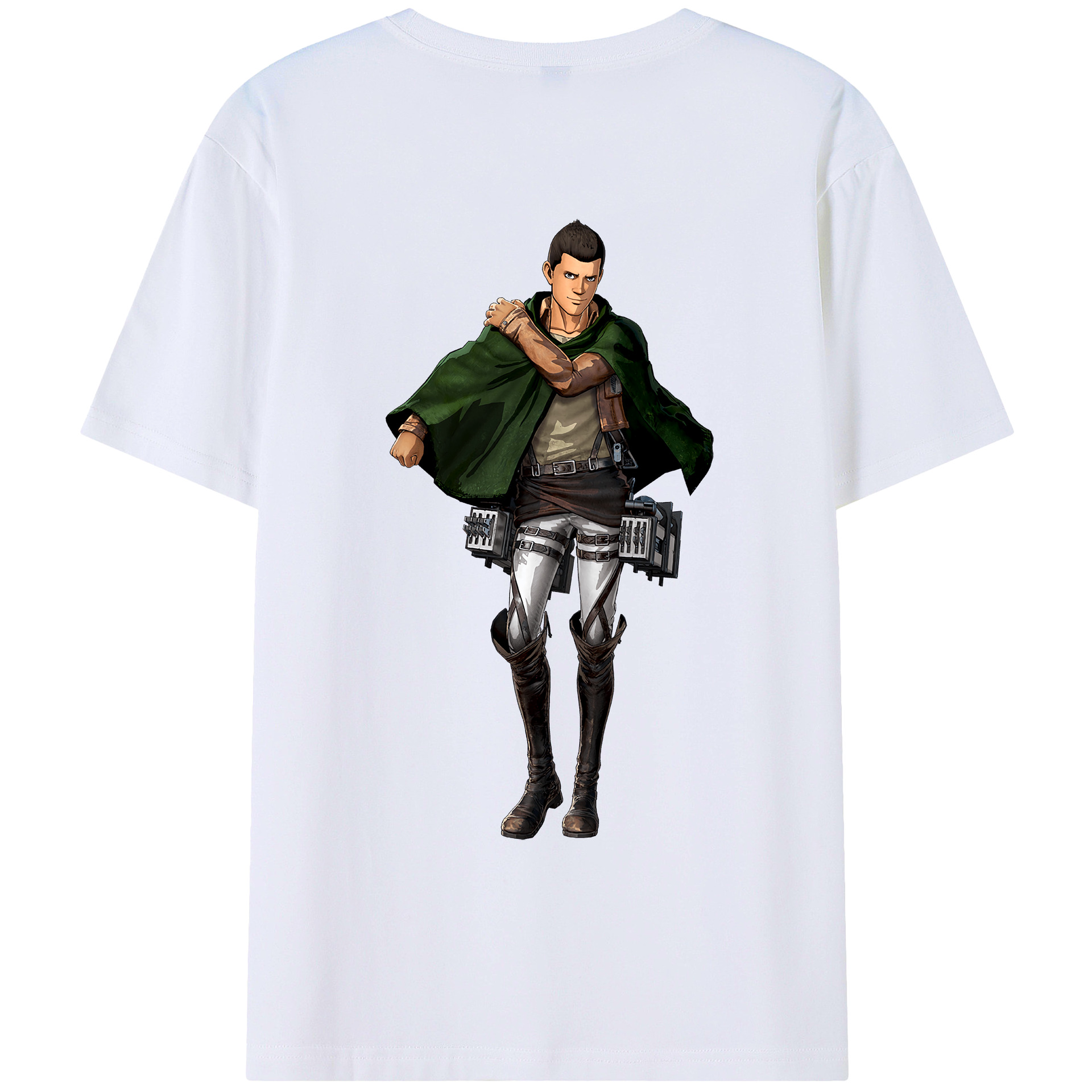 （画像用） 進撃の巨人 Attack on Titan レディース半袖Tシャツ(バックプリント)