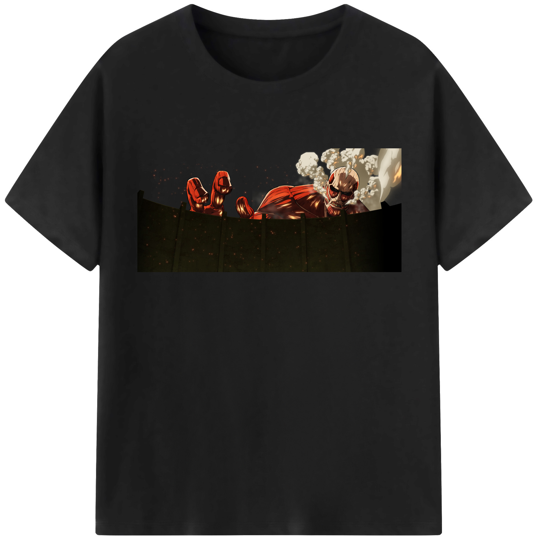 （画像用） 進撃の巨人 Attack on Titan レディースカジュアルプリントTシャツ（綿100％）
