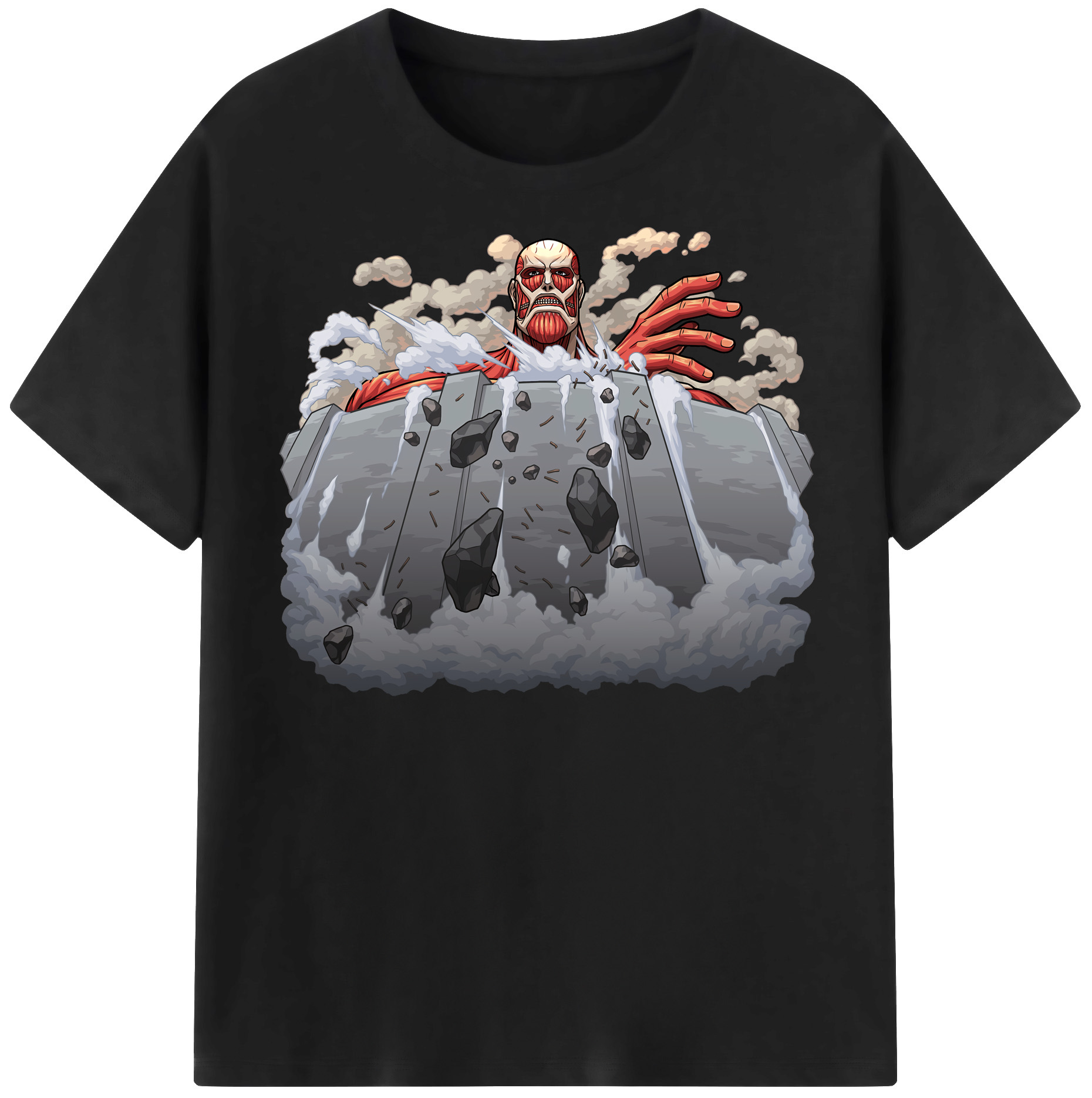 （画像用） 進撃の巨人 Attack on Titan レディースカジュアルプリントTシャツ（綿100％）