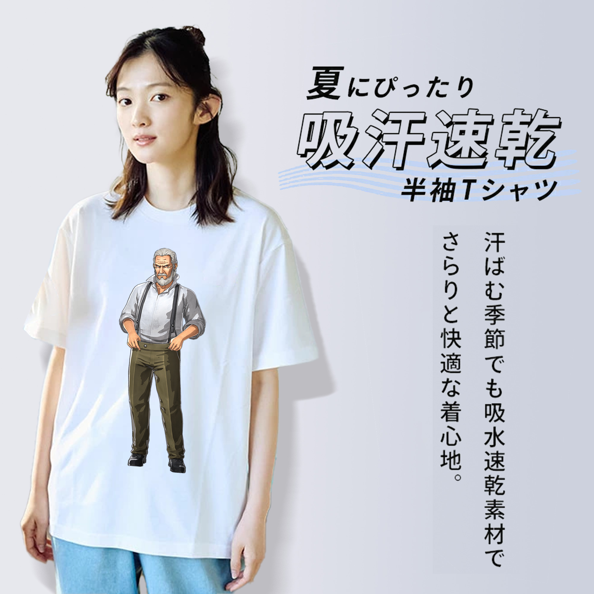 進撃の巨人 Attack on Titan レディースカジュアルプリントTシャツ（綿100％）