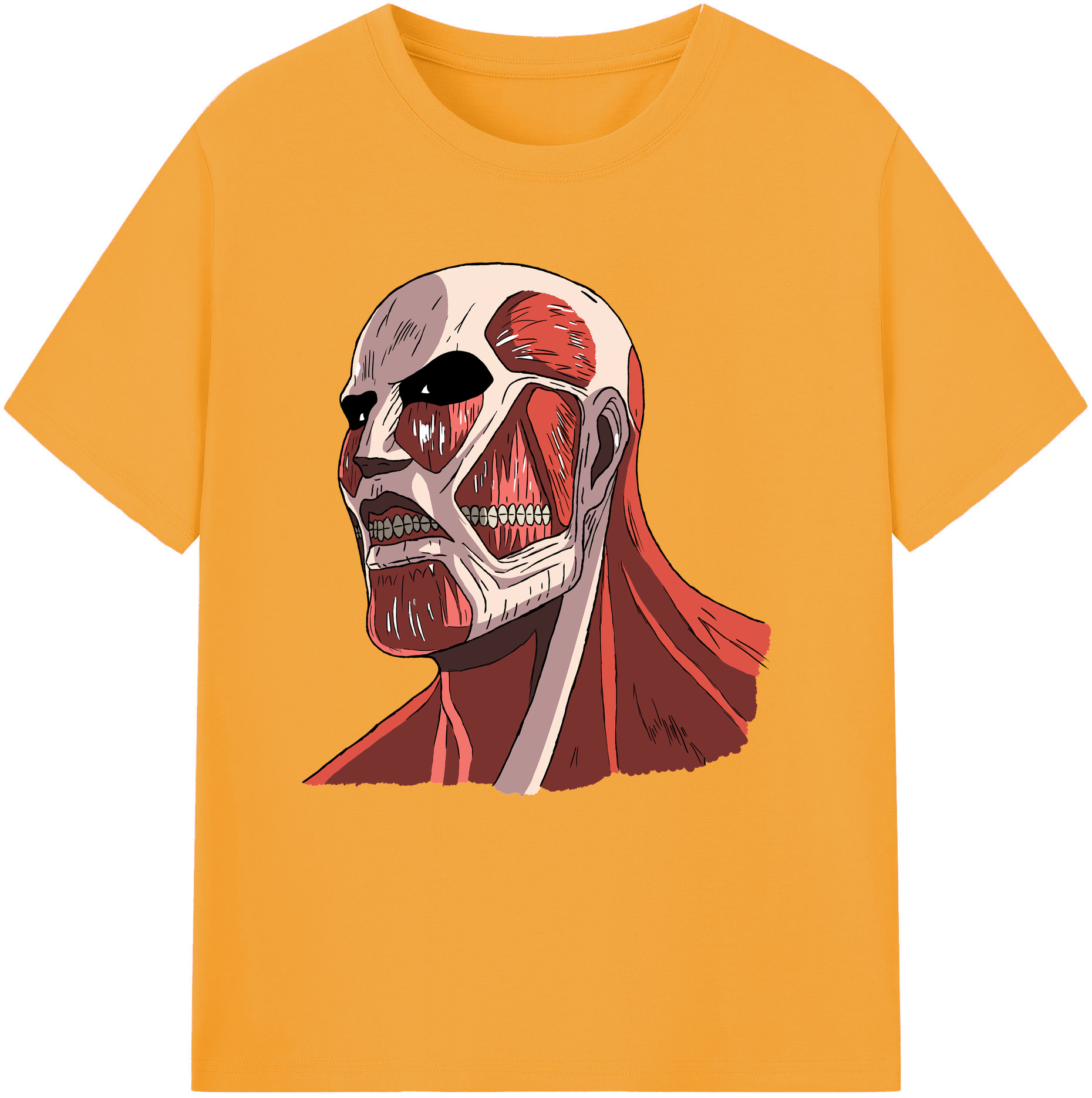 （画像用） 進撃の巨人 Attack on Titan レディースカジュアルプリントTシャツ（綿100％）