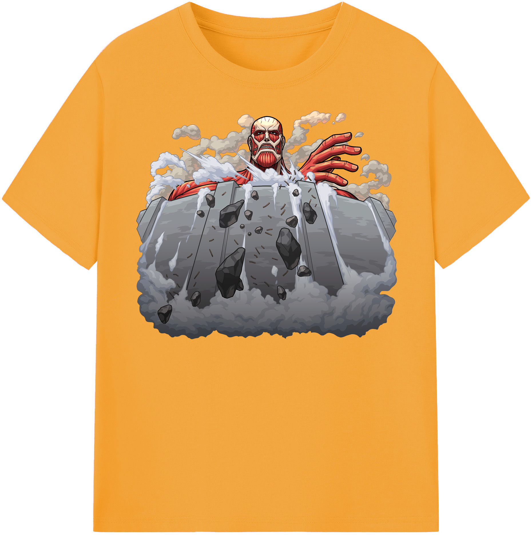 （画像用） 進撃の巨人 Attack on Titan レディースカジュアルプリントTシャツ（綿100％）