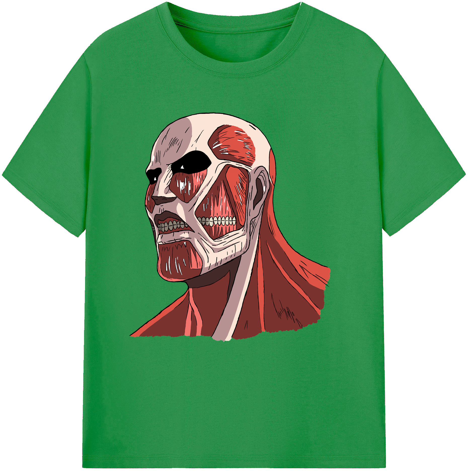 （画像用） 進撃の巨人 Attack on Titan レディースカジュアルプリントTシャツ（綿100％）