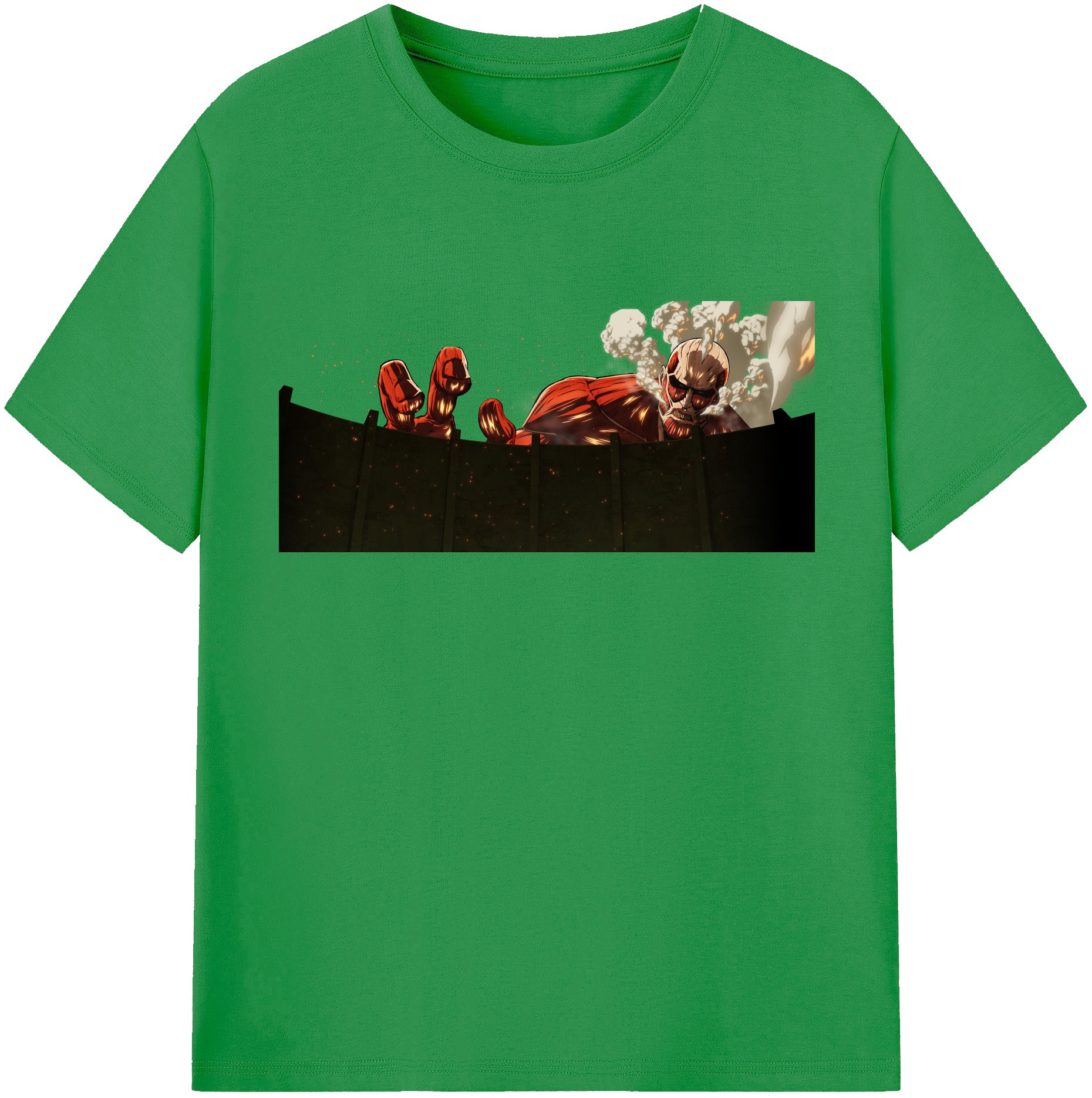 （画像用） 進撃の巨人 Attack on Titan レディースカジュアルプリントTシャツ（綿100％）