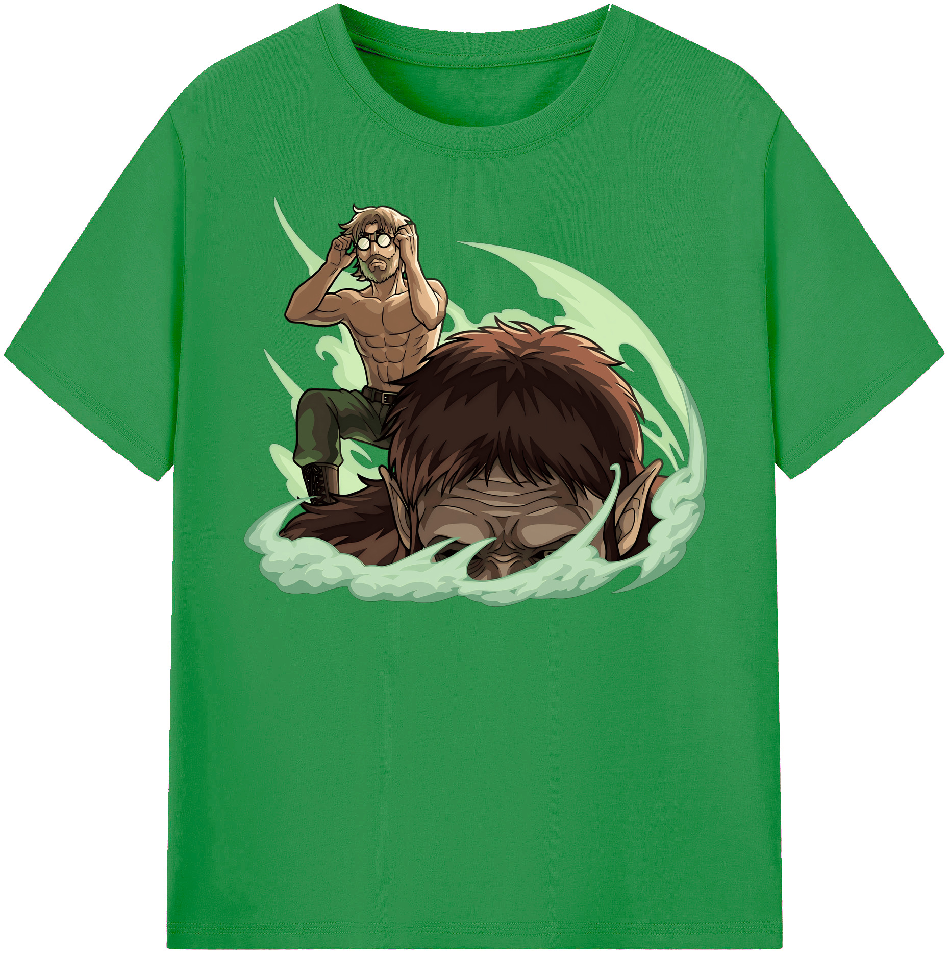 （画像用） 進撃の巨人 Attack on Titan レディースカジュアルプリントTシャツ（綿100％）