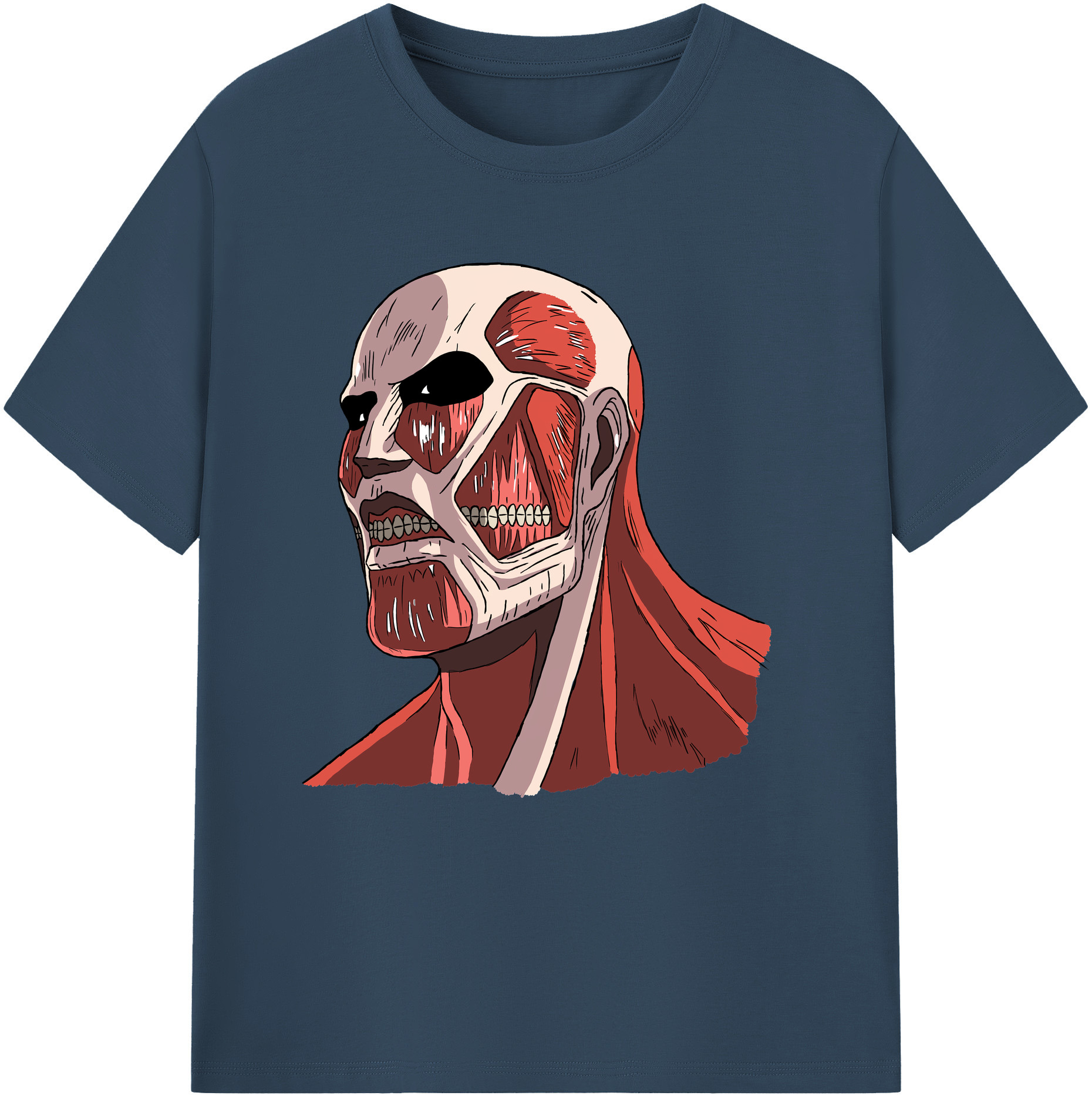 （画像用） 進撃の巨人 Attack on Titan レディースカジュアルプリントTシャツ（綿100％）