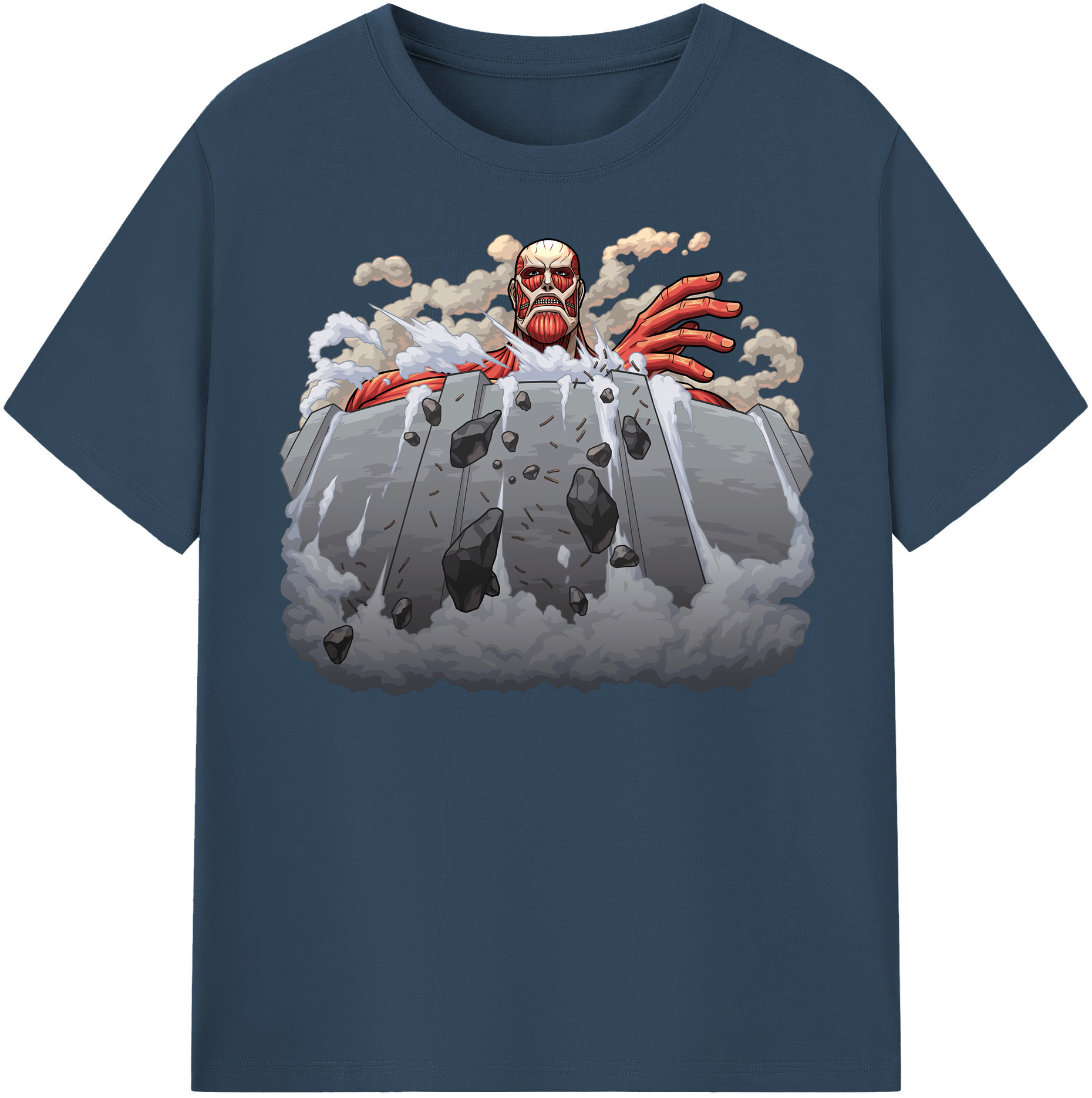 （画像用） 進撃の巨人 Attack on Titan レディースカジュアルプリントTシャツ（綿100％）