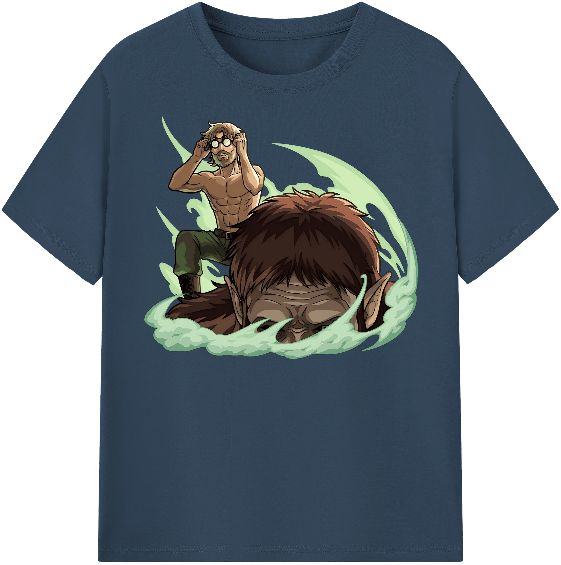 （画像用） 進撃の巨人 Attack on Titan レディースカジュアルプリントTシャツ（綿100％）