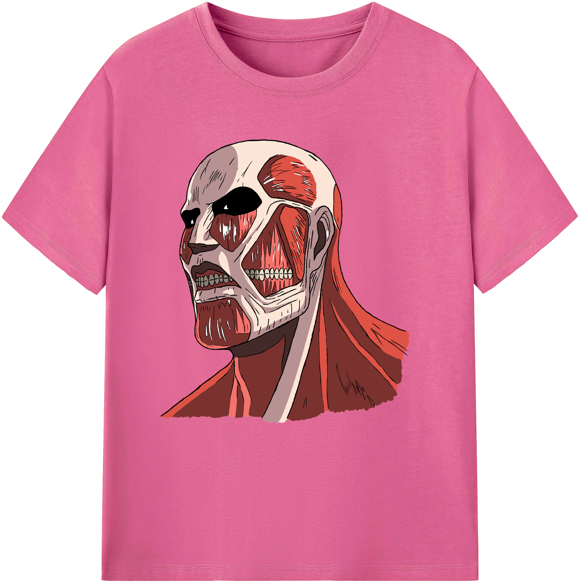（画像用） 進撃の巨人 Attack on Titan レディースカジュアルプリントTシャツ（綿100％）