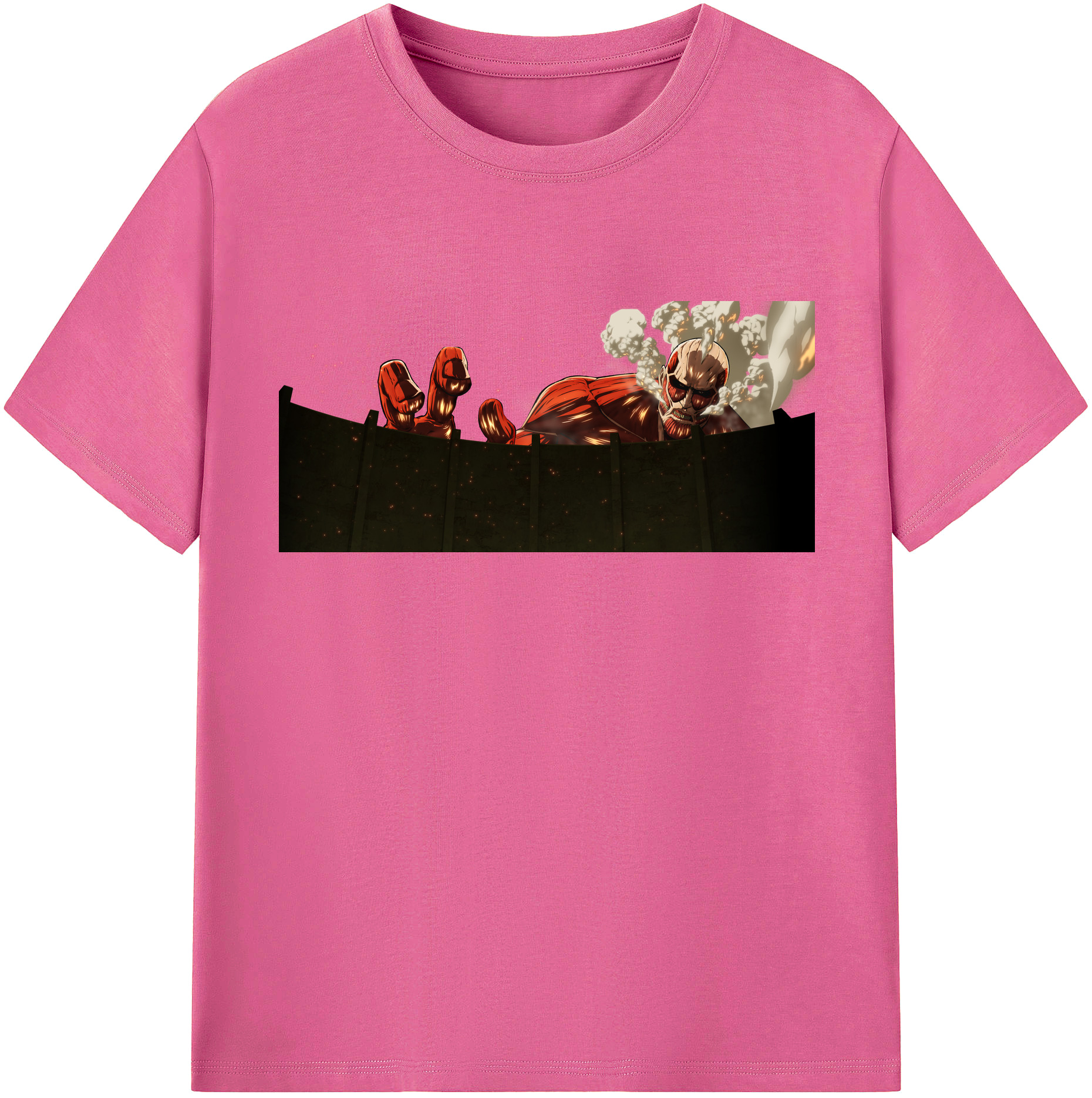 （画像用） 進撃の巨人 Attack on Titan レディースカジュアルプリントTシャツ（綿100％）