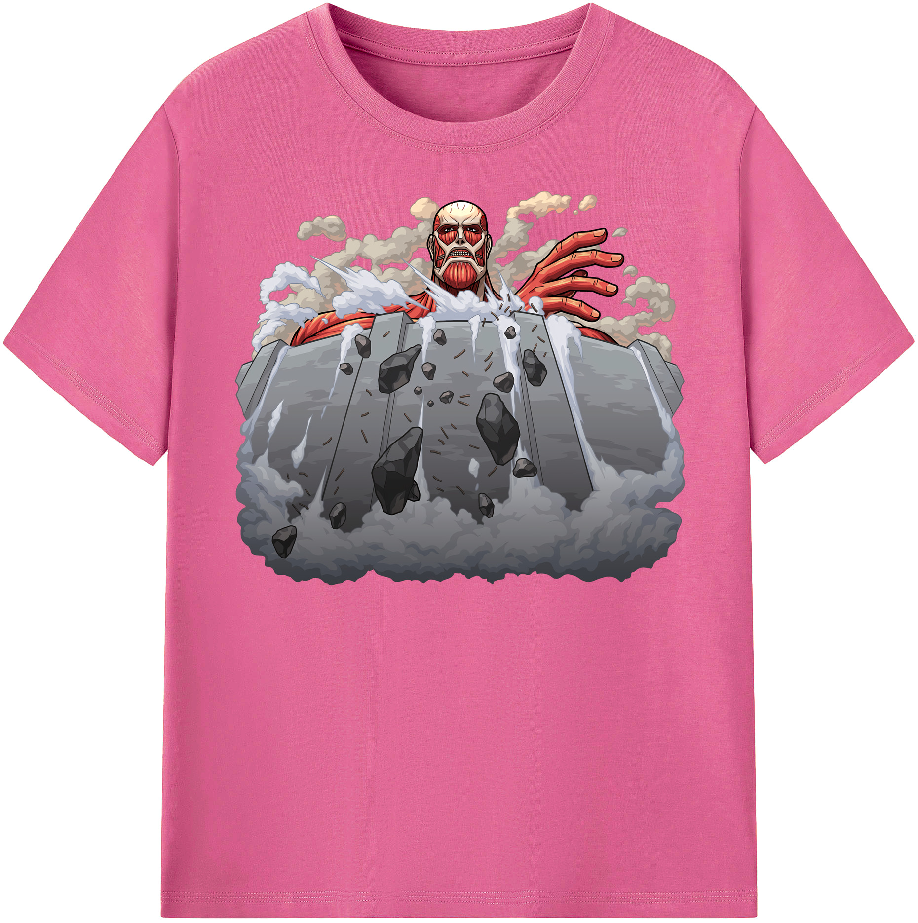 （画像用） 進撃の巨人 Attack on Titan レディースカジュアルプリントTシャツ（綿100％）