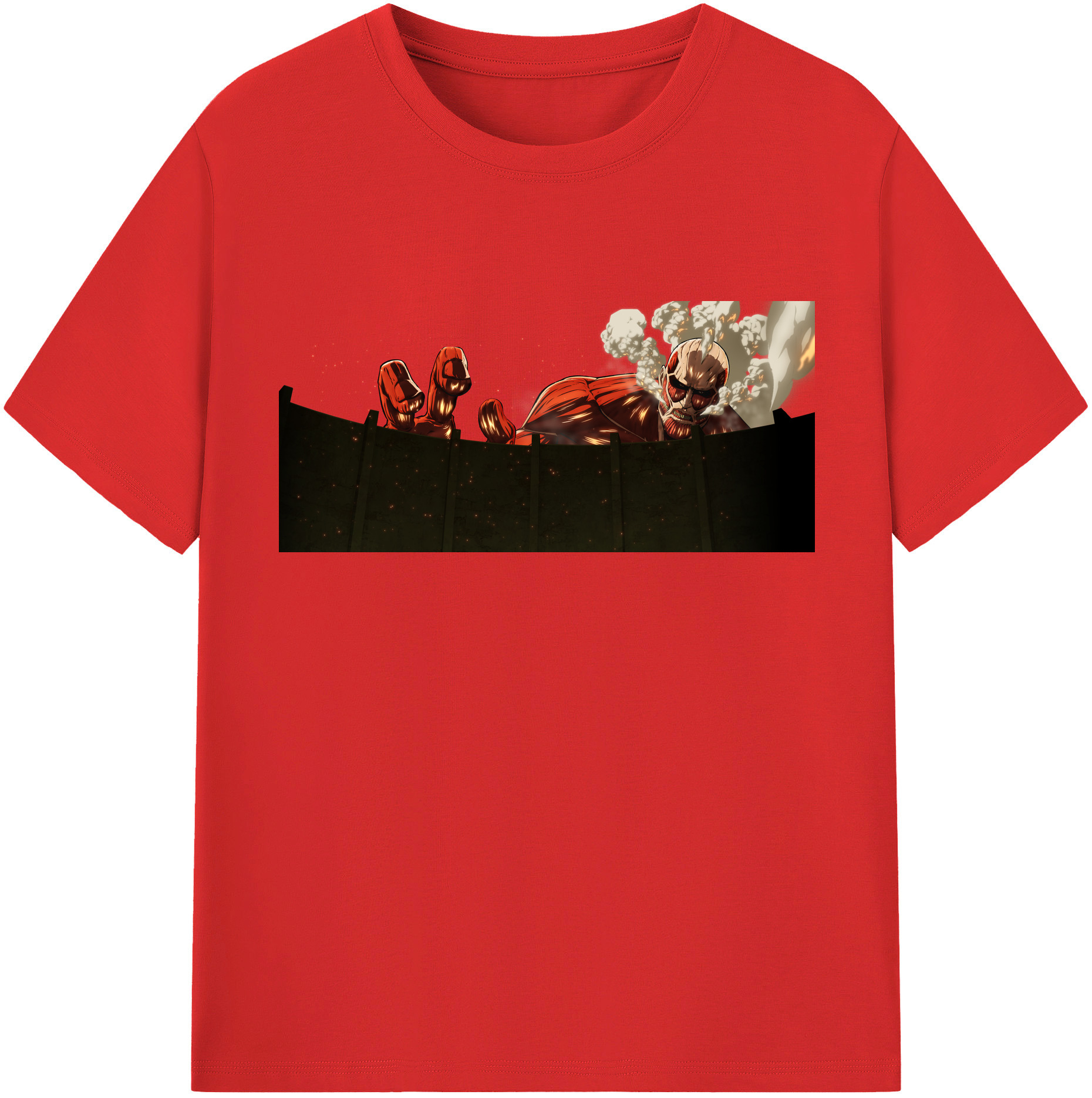 （画像用） 進撃の巨人 Attack on Titan レディースカジュアルプリントTシャツ（綿100％）