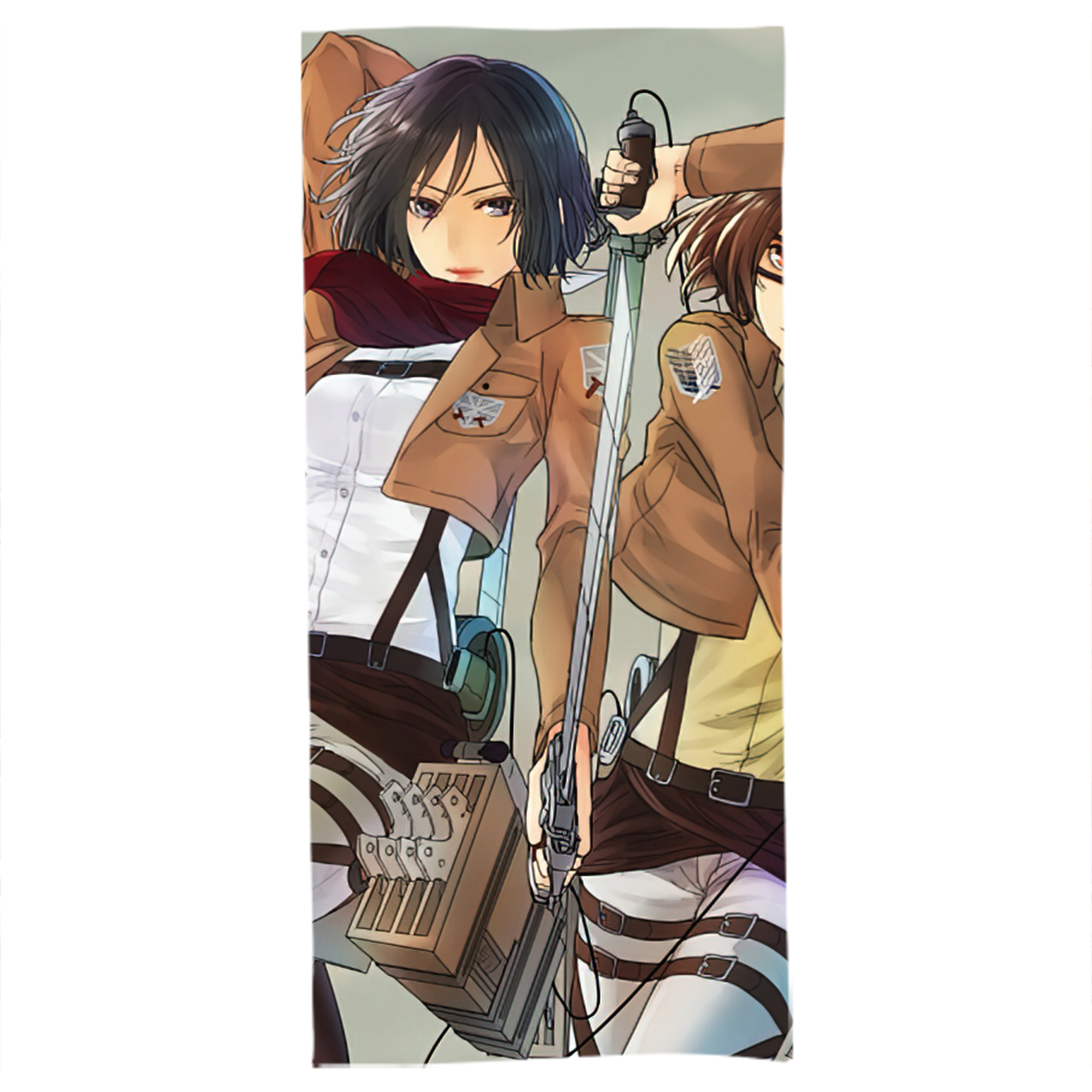 （画像用） 進撃の巨人 Attack on Titan 大判バスタオル 70×140cm 吸水速乾 柔らかい肌触り