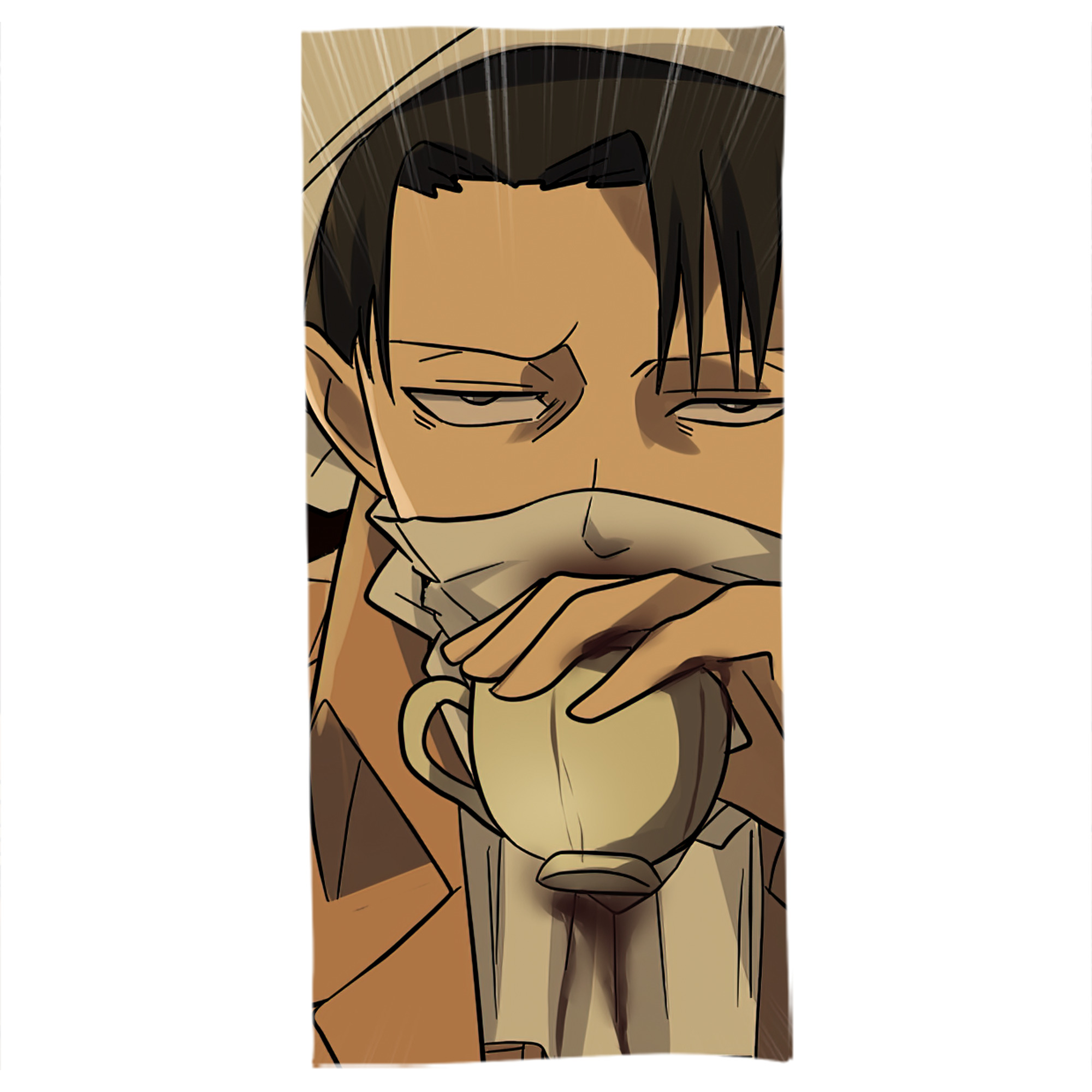 （画像用） 進撃の巨人 Attack on Titan 大判バスタオル 70×140cm 吸水速乾 柔らかい肌触り