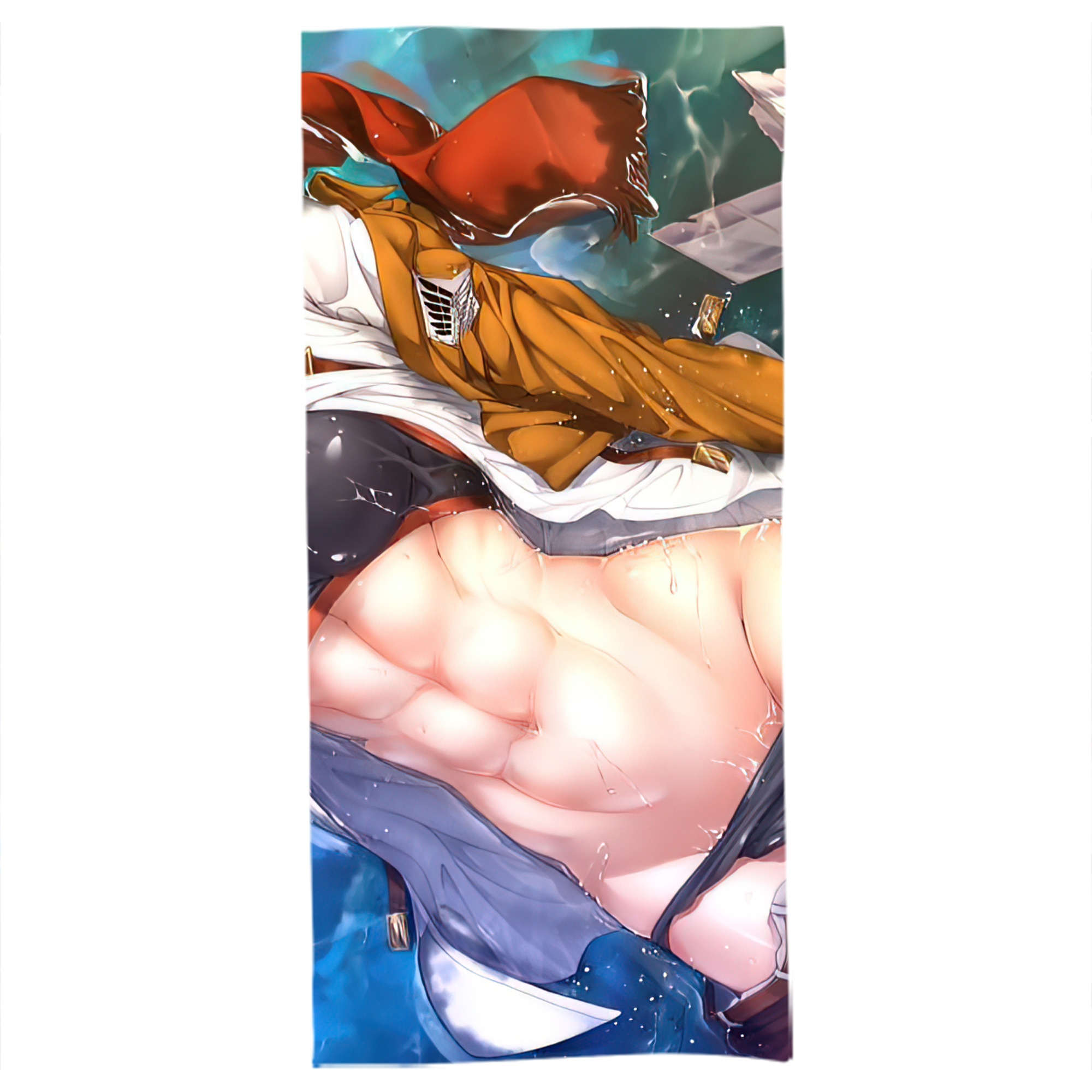 （画像用） 進撃の巨人 Attack on Titan 大判バスタオル 70×140cm 吸水速乾 柔らかい肌触り