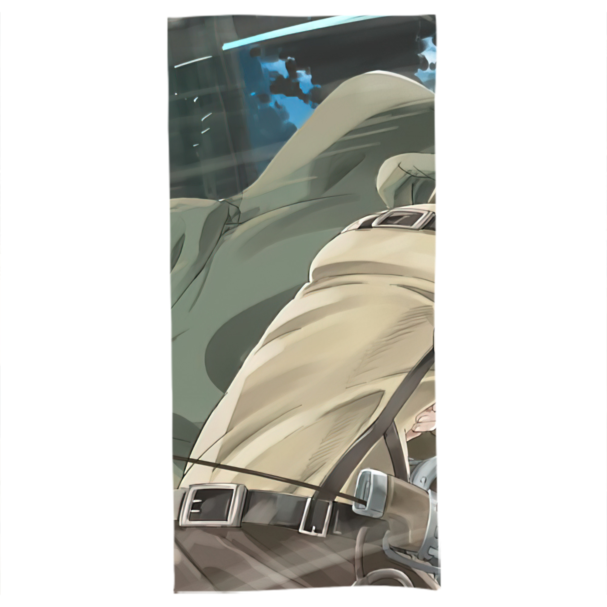 （画像用） 進撃の巨人 Attack on Titan 大判バスタオル 70×140cm 吸水速乾 柔らかい肌触り