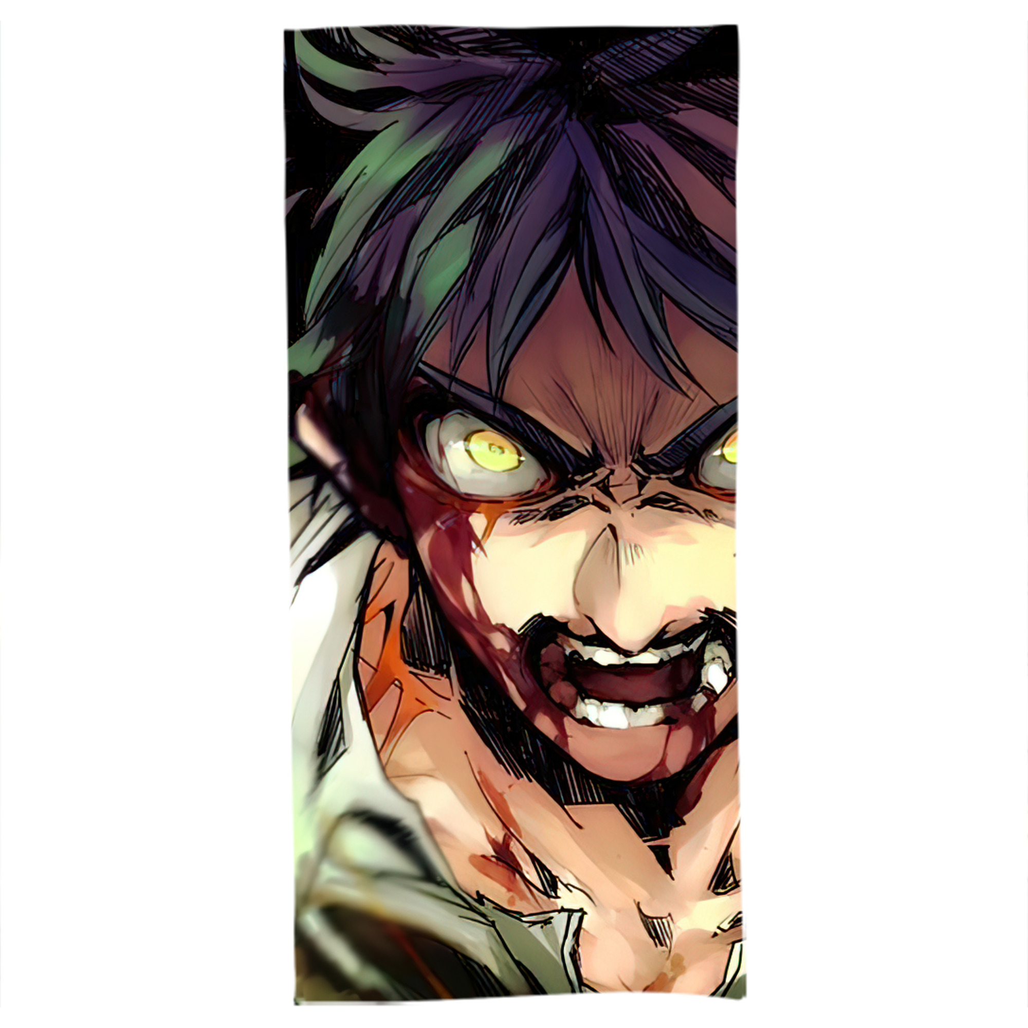 （画像用） 進撃の巨人 Attack on Titan 大判バスタオル 70×140cm 吸水速乾 柔らかい肌触り