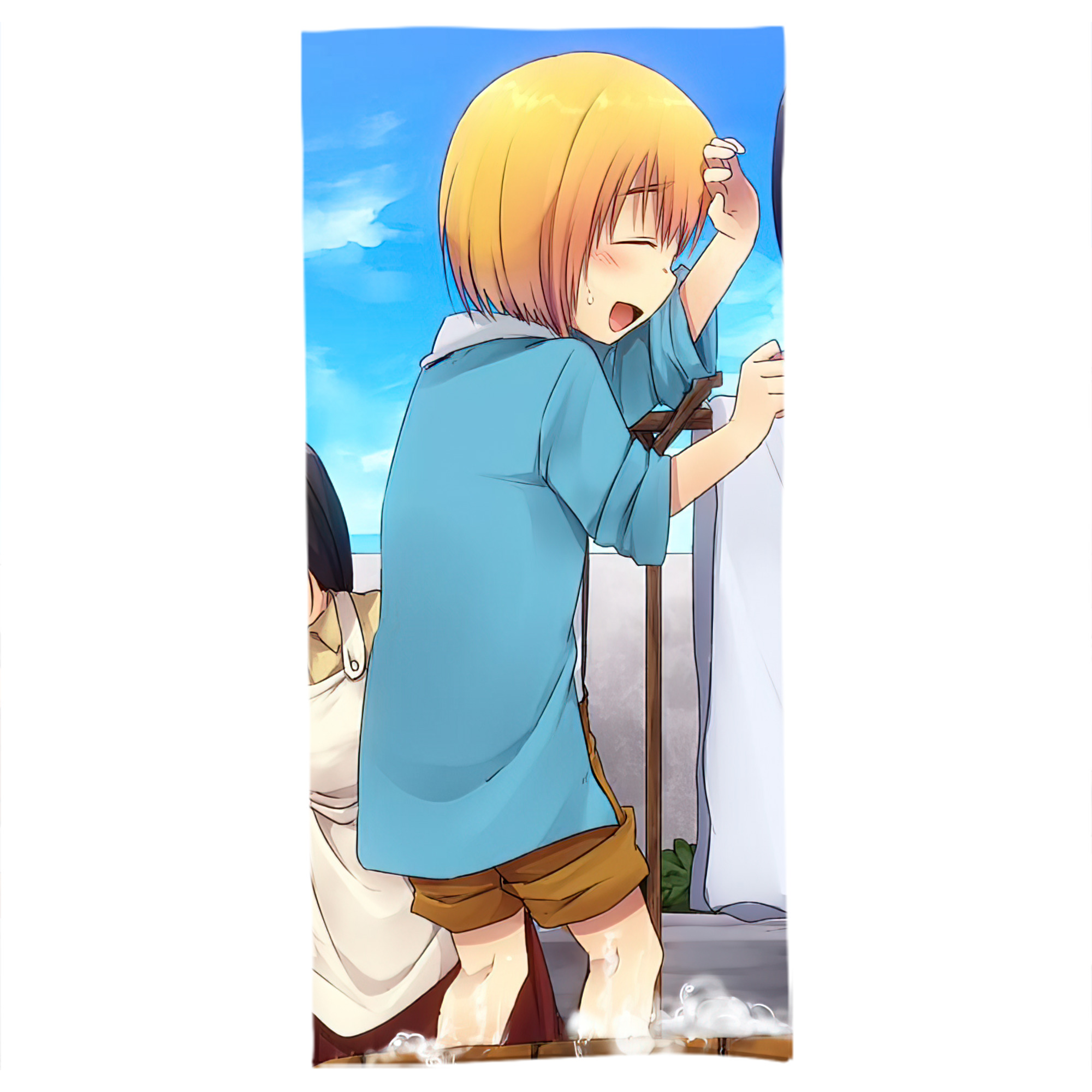 （画像用） 進撃の巨人 Attack on Titan 大判バスタオル 70×140cm 吸水速乾 柔らかい肌触り