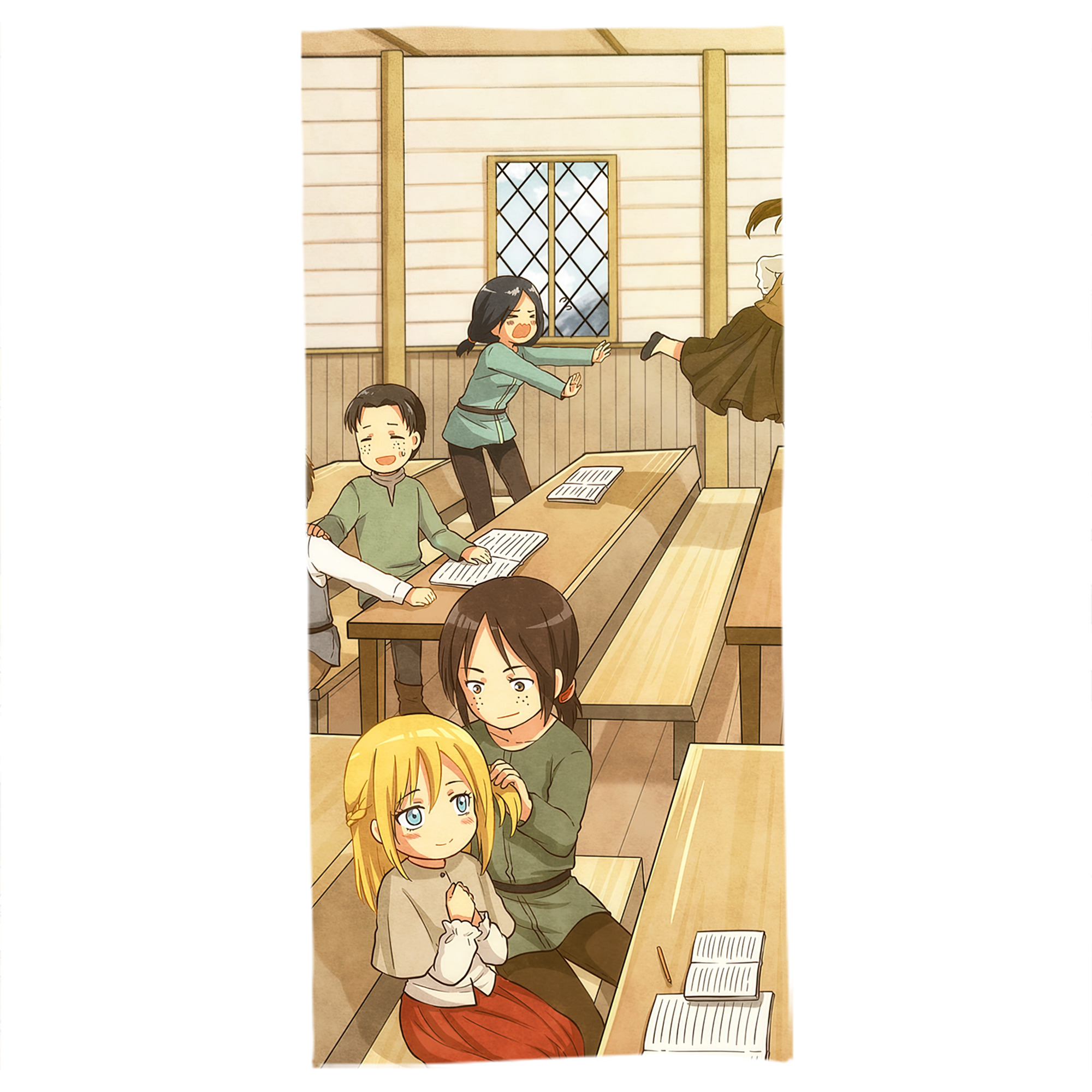 （画像用） 進撃の巨人 Attack on Titan 大判バスタオル 70×140cm 吸水速乾 柔らかい肌触り