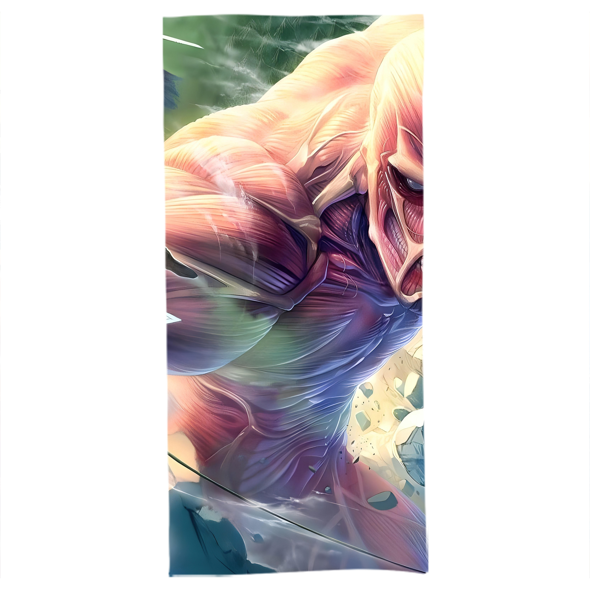 （画像用） 進撃の巨人 Attack on Titan 大判バスタオル 70×140cm 吸水速乾 柔らかい肌触り