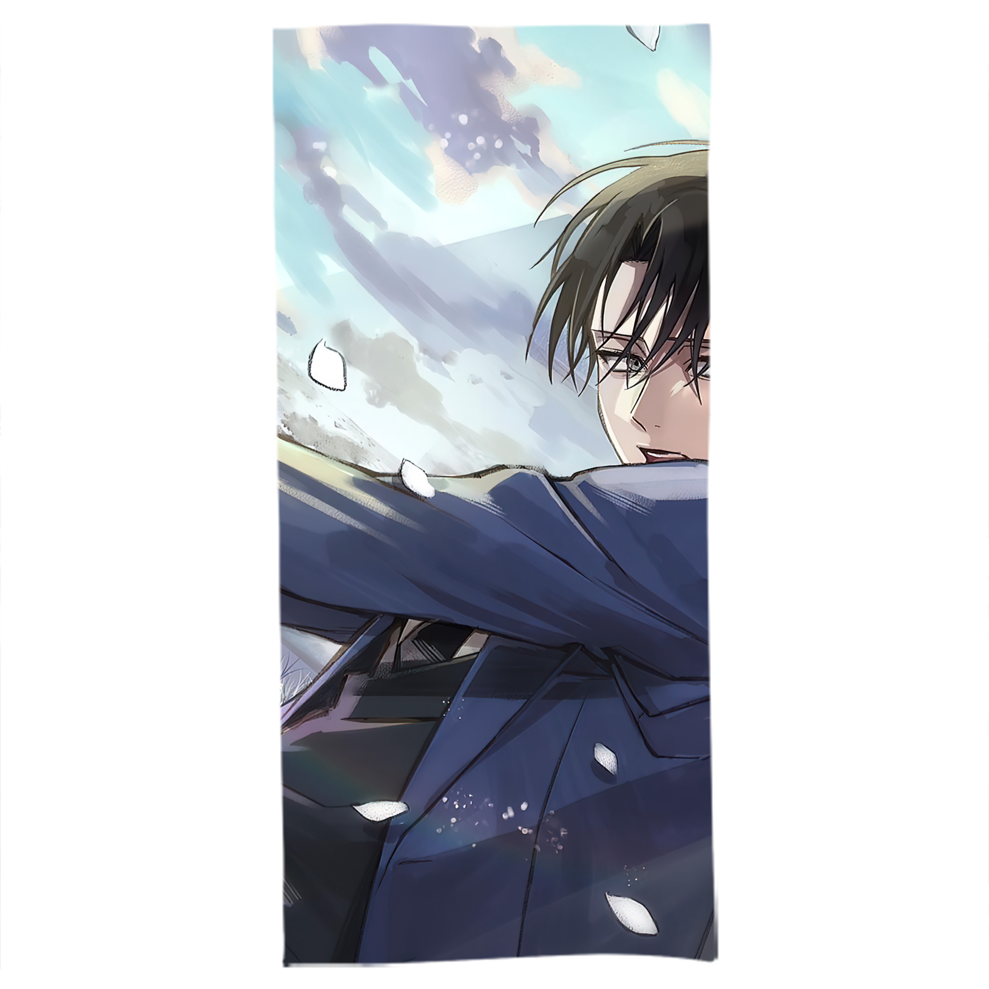 （画像用） 進撃の巨人 Attack on Titan 大判バスタオル 70×140cm 吸水速乾 柔らかい肌触り