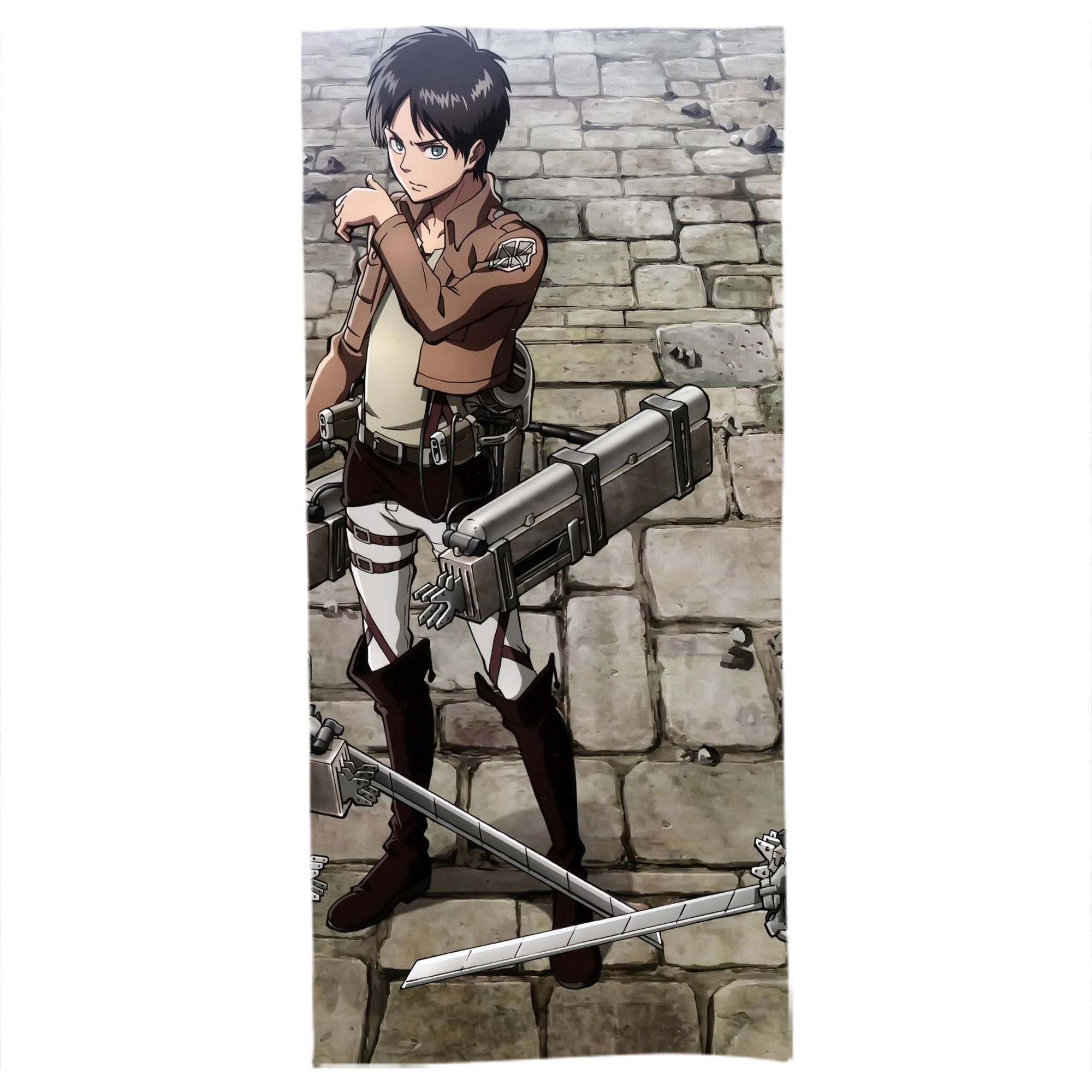 （画像用） 進撃の巨人 Attack on Titan 大判バスタオル 70×140cm 吸水速乾 柔らかい肌触り