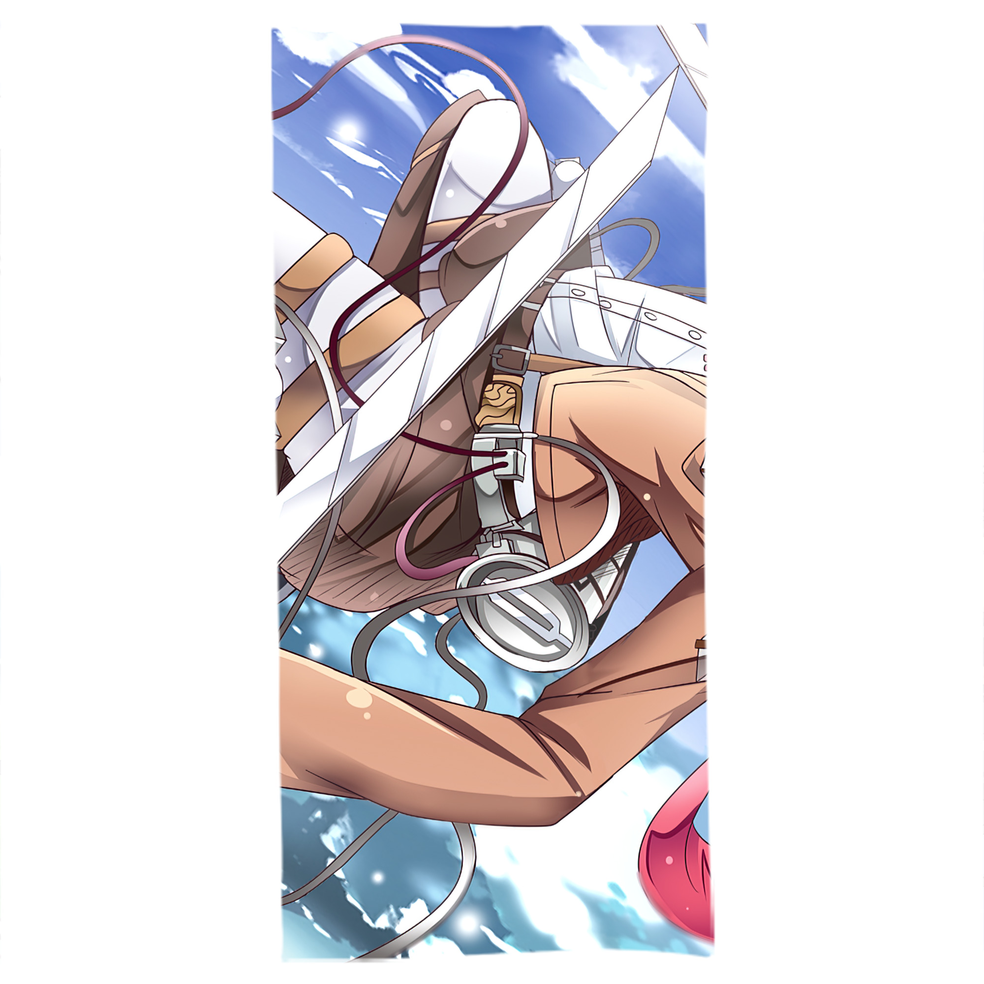 （画像用） 進撃の巨人 Attack on Titan 大判バスタオル 70×140cm 吸水速乾 柔らかい肌触り