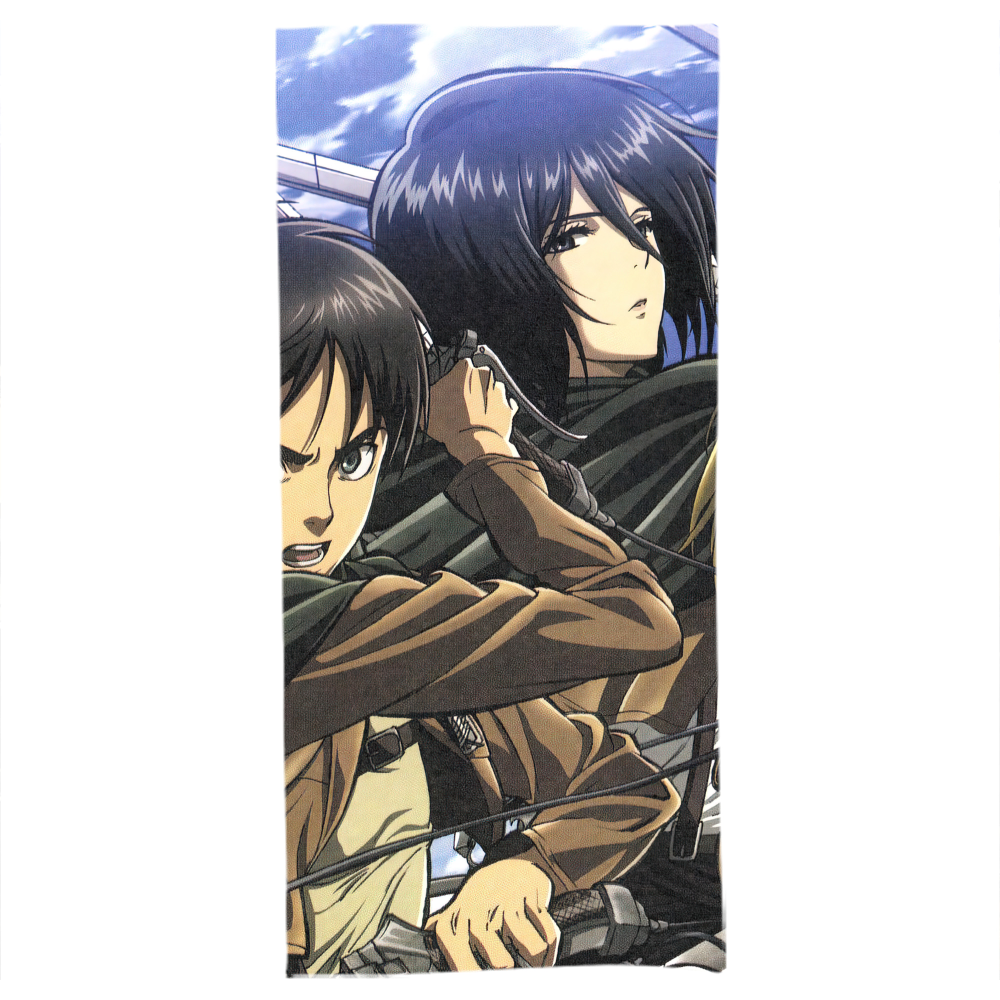 （画像用） 進撃の巨人 Attack on Titan 大判バスタオル 70×140cm 吸水速乾 柔らかい肌触り