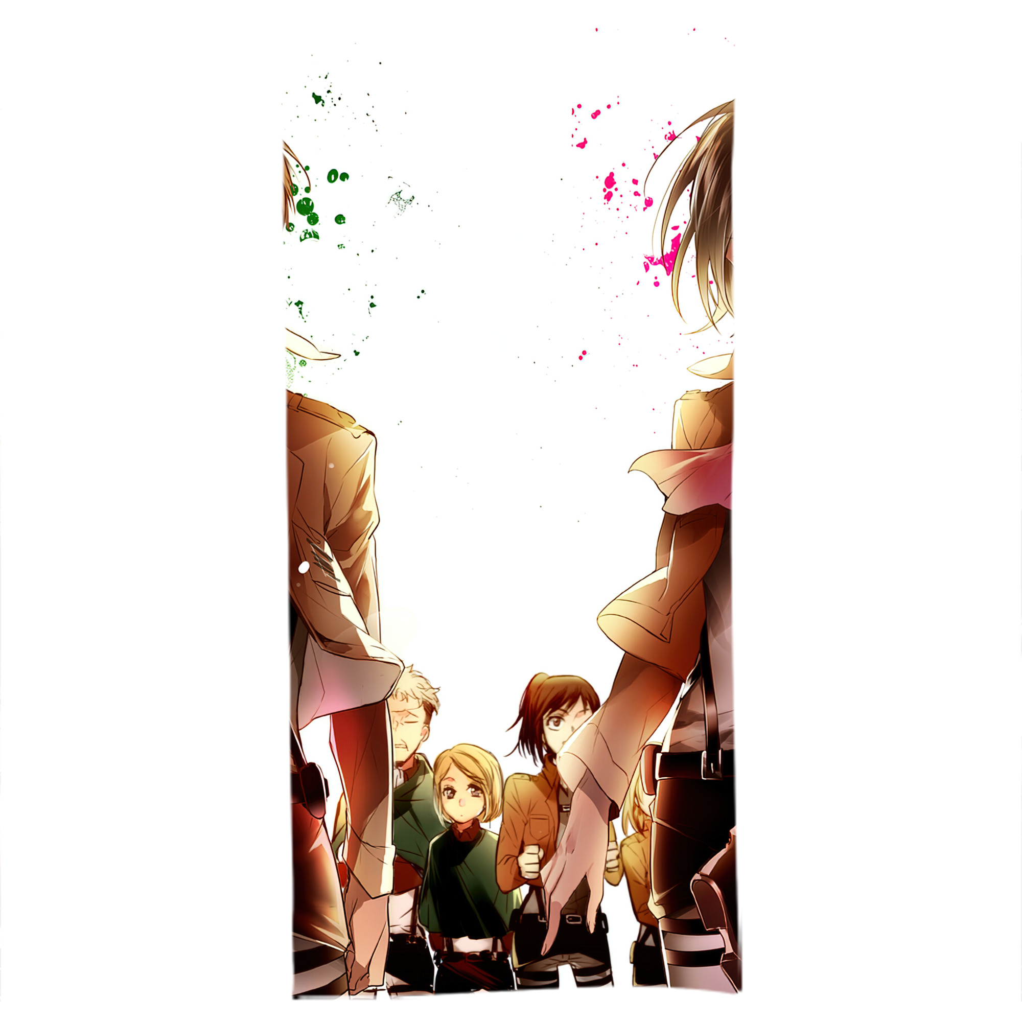 （画像用） 進撃の巨人 Attack on Titan 大判バスタオル 70×140cm 吸水速乾 柔らかい肌触り