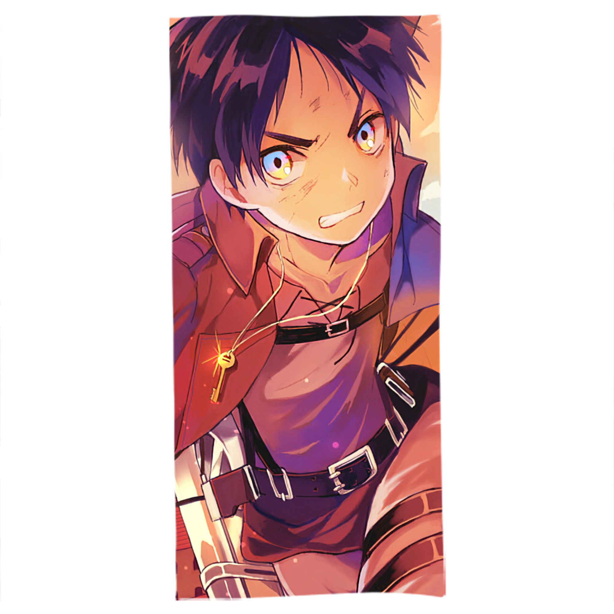 （画像用） 進撃の巨人 Attack on Titan 大判バスタオル 70×140cm 吸水速乾 柔らかい肌触り