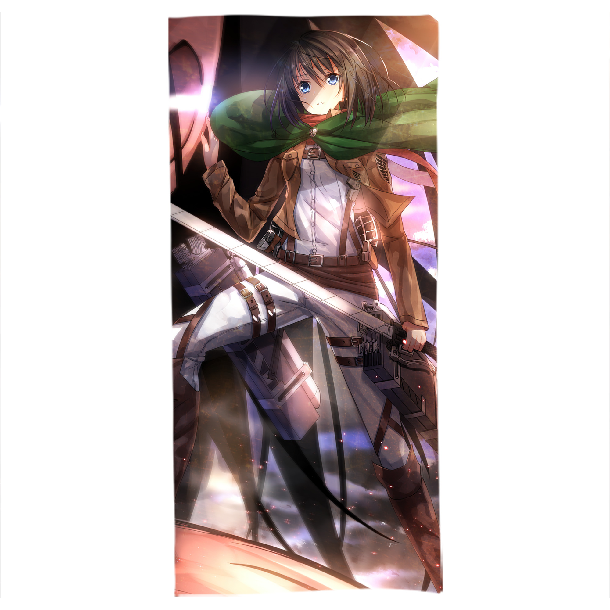 （画像用） 進撃の巨人 Attack on Titan 大判バスタオル 70×140cm 吸水速乾 柔らかい肌触り