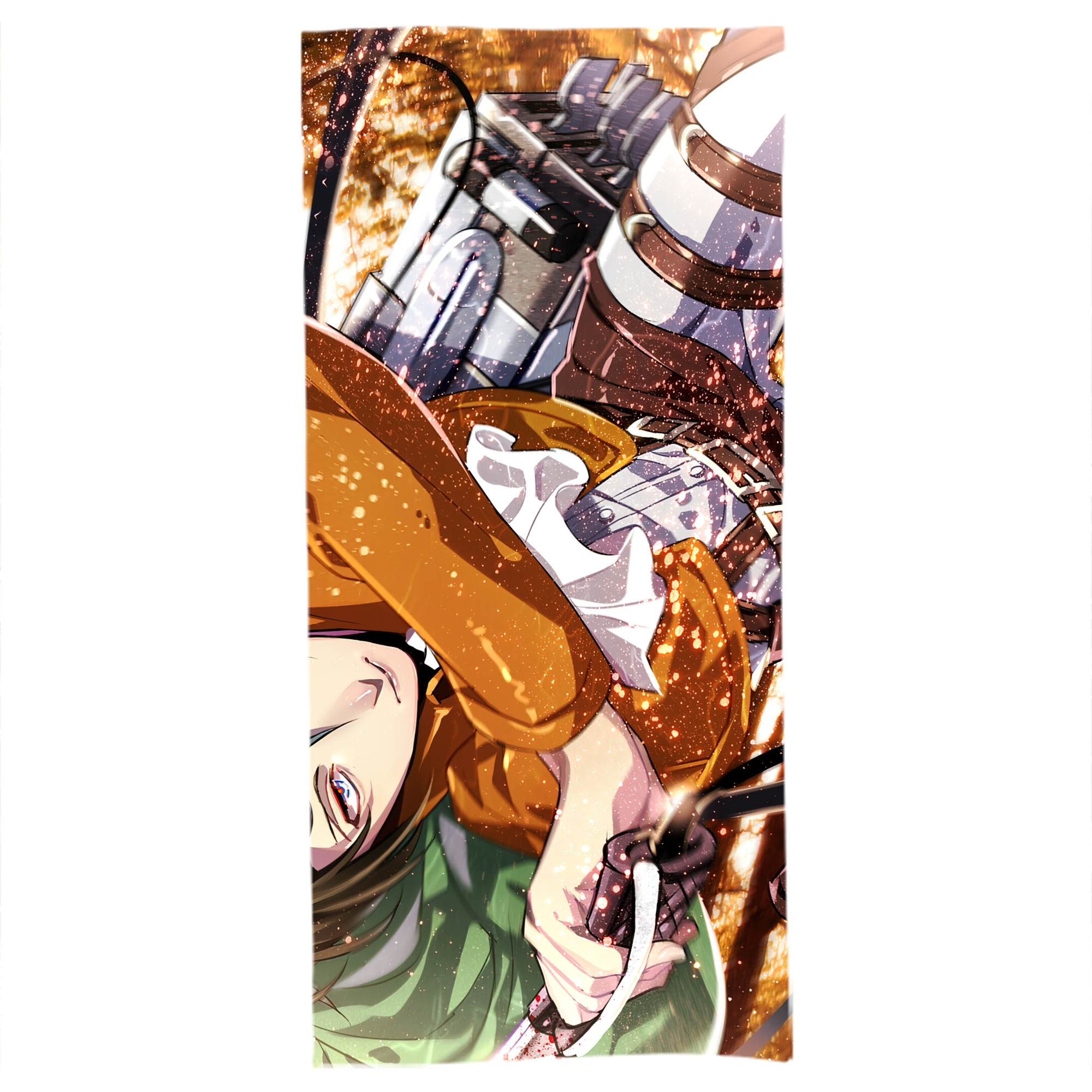 （画像用） 進撃の巨人 Attack on Titan 大判バスタオル 70×140cm 吸水速乾 柔らかい肌触り