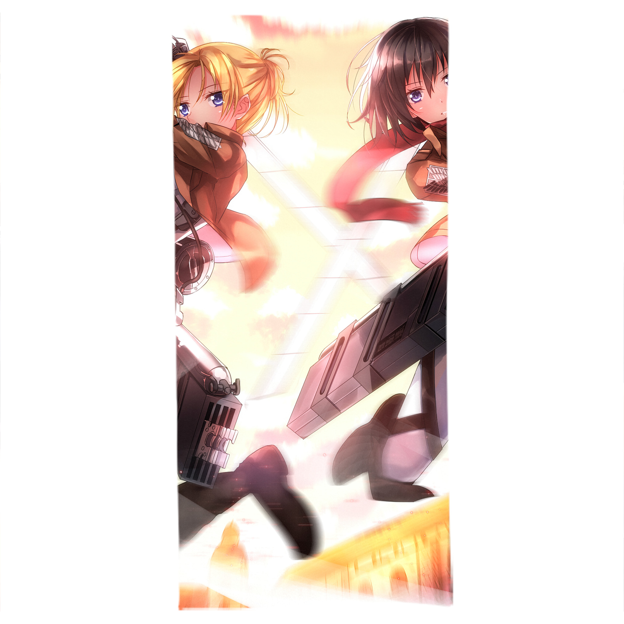 （画像用） 進撃の巨人 Attack on Titan 大判バスタオル 70×140cm 吸水速乾 柔らかい肌触り