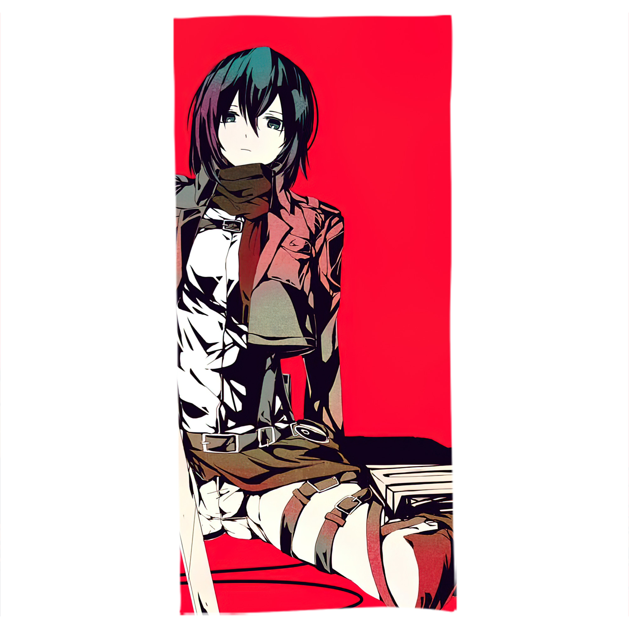 （画像用） 進撃の巨人 Attack on Titan 大判バスタオル 70×140cm 吸水速乾 柔らかい肌触り