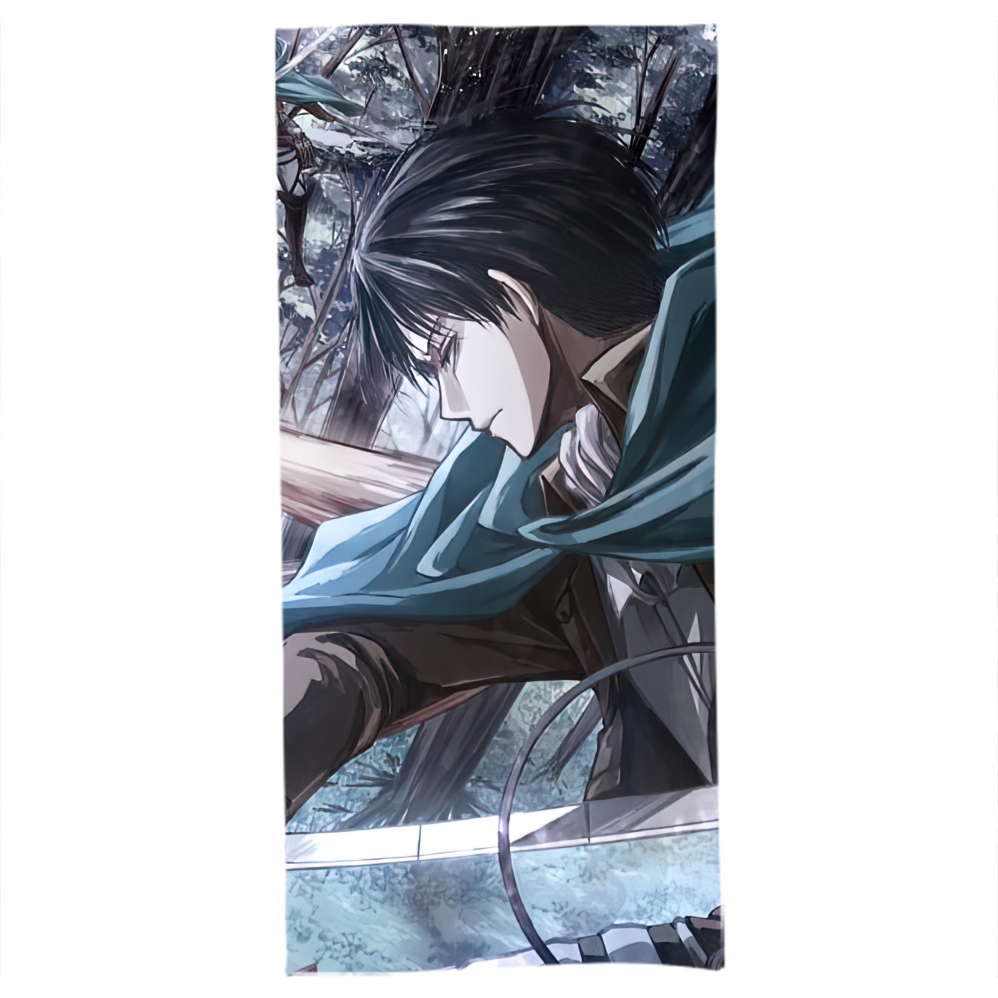 （画像用） 進撃の巨人 Attack on Titan 大判バスタオル 70×140cm 吸水速乾 柔らかい肌触り