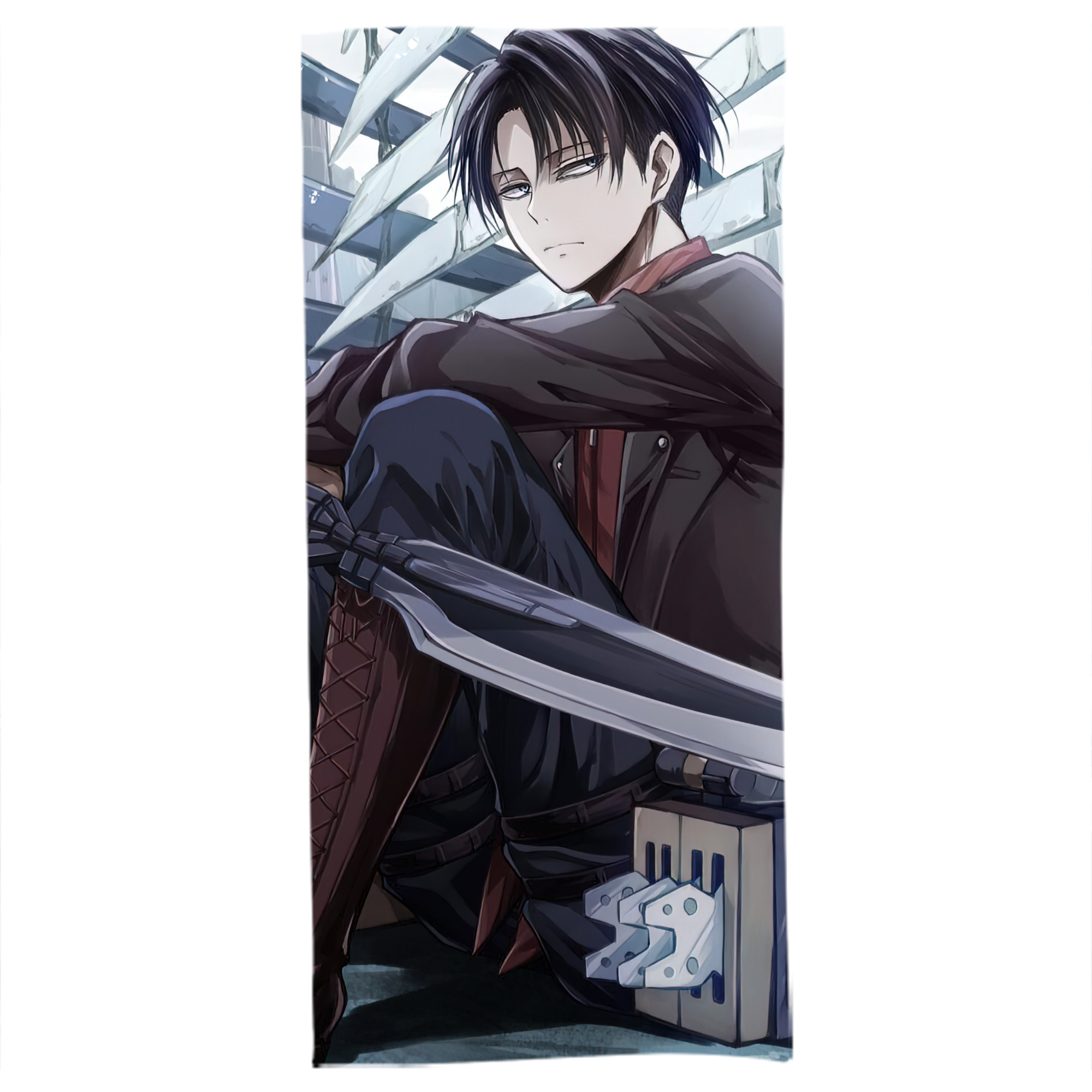 （画像用） 進撃の巨人 Attack on Titan 大判バスタオル 70×140cm 吸水速乾 柔らかい肌触り