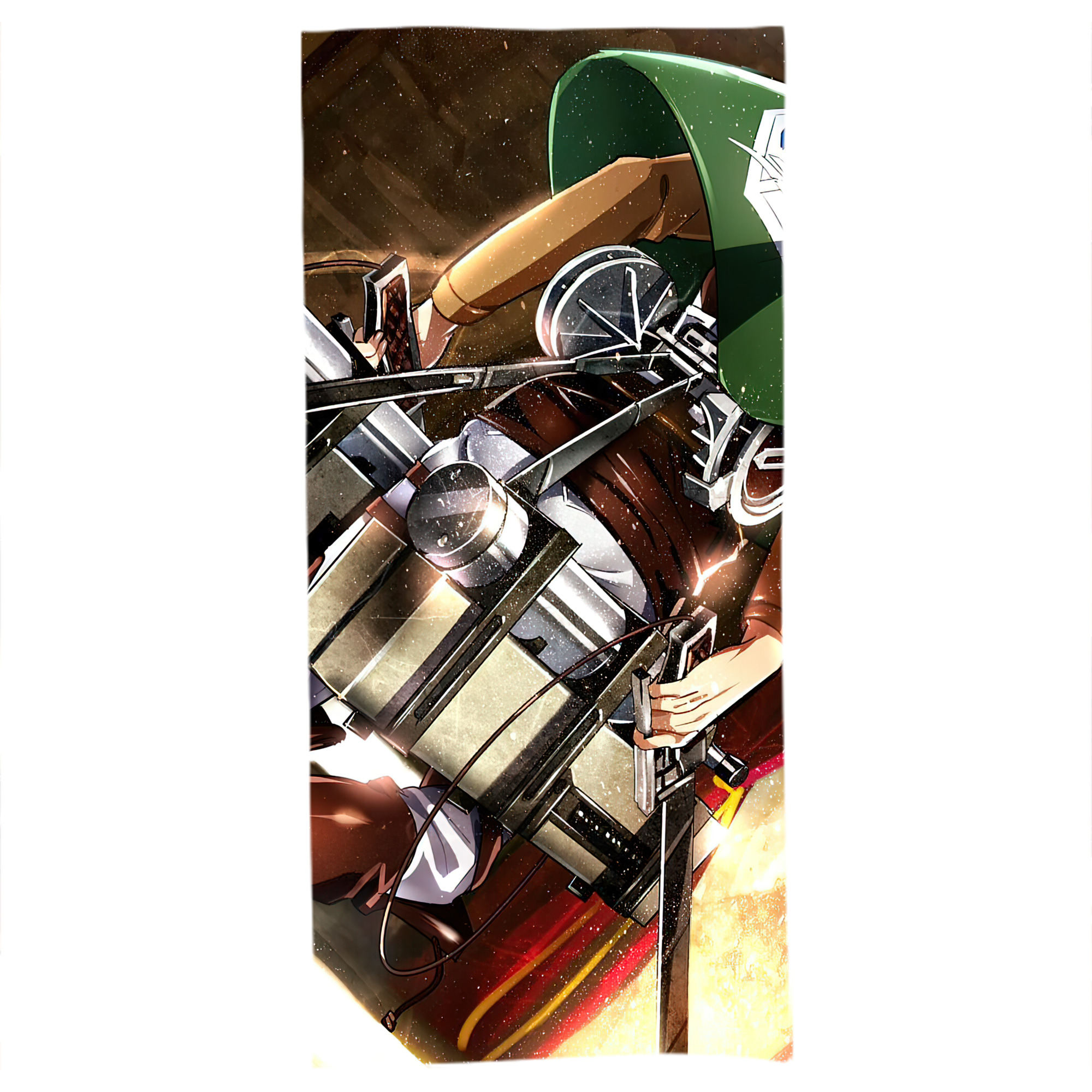 （画像用） 進撃の巨人 Attack on Titan 大判バスタオル 70×140cm 吸水速乾 柔らかい肌触り